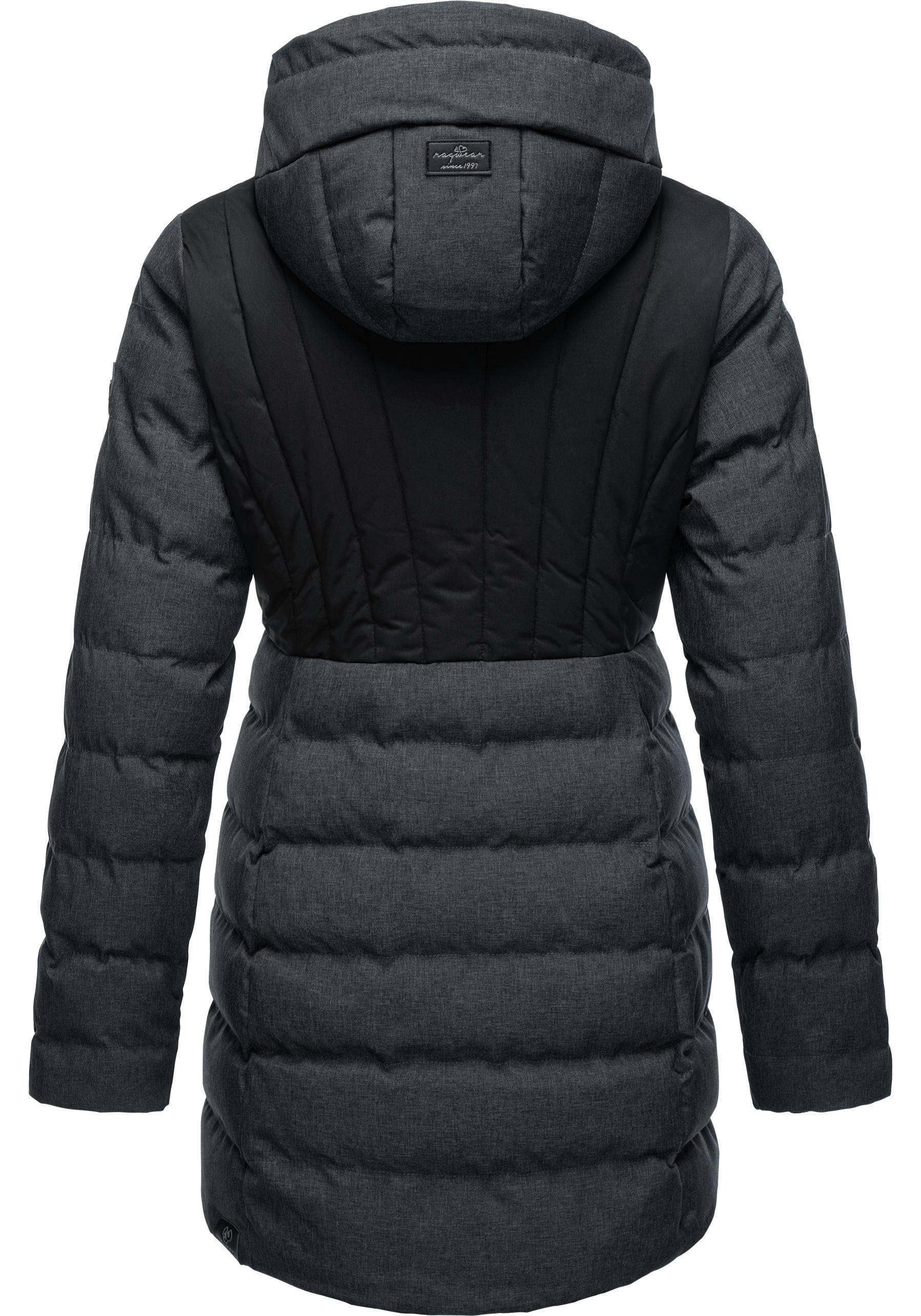 Thumbnail - Ragwear Winterjacke "Ashanta Block", mit Kapuze, Wasserdichter gesteppter Winterparka mit gefütterter Kapuze