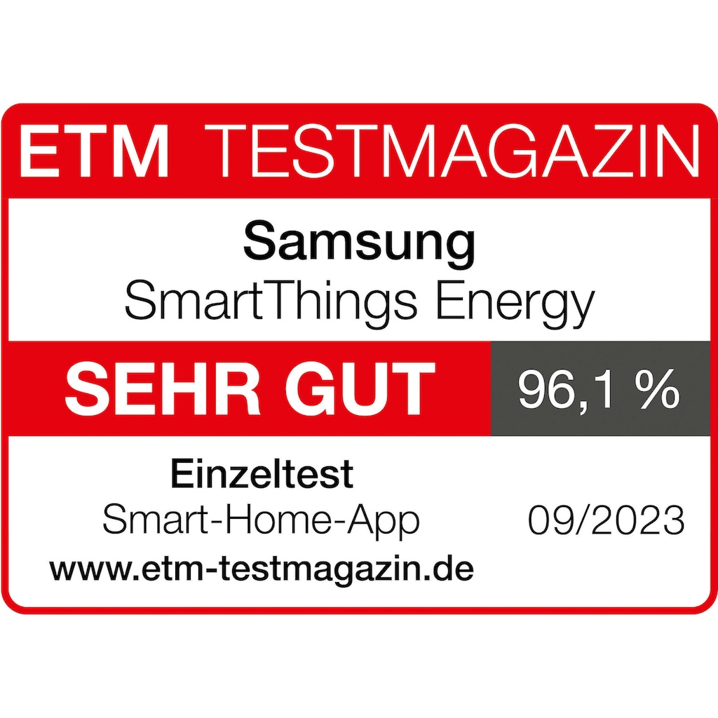 Samsung Side-by-Side »RS6GA854CB1«, RS6GA854CB1, 178 cm hoch, 91,2 cm breit