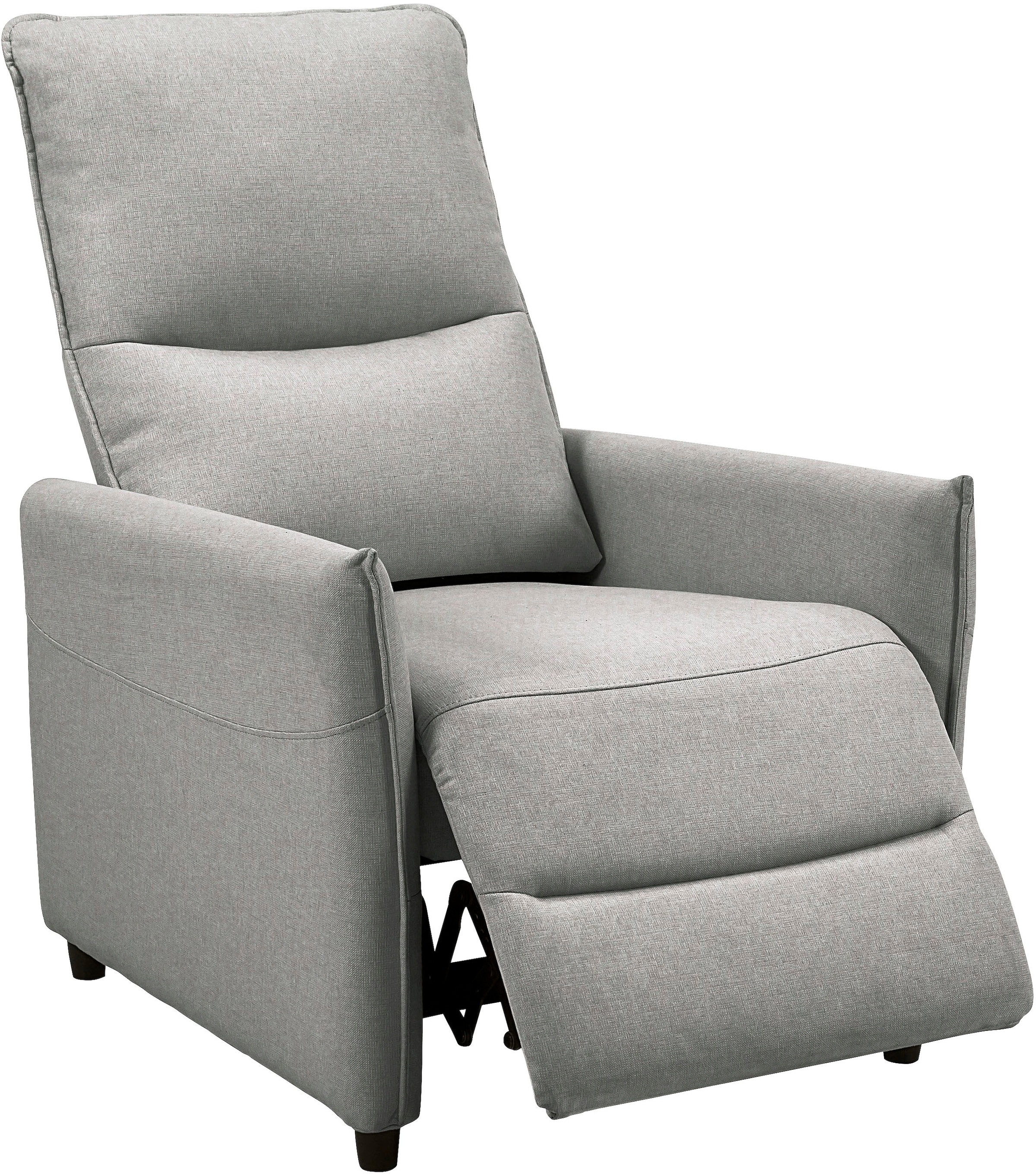 INOSIGN Relaxsessel »CURRIE, mit Liegefunktion, Webstoff-Bezug, Federkern,«, Ruhe-Sessel, Lese-Sessel, TV-Sessel