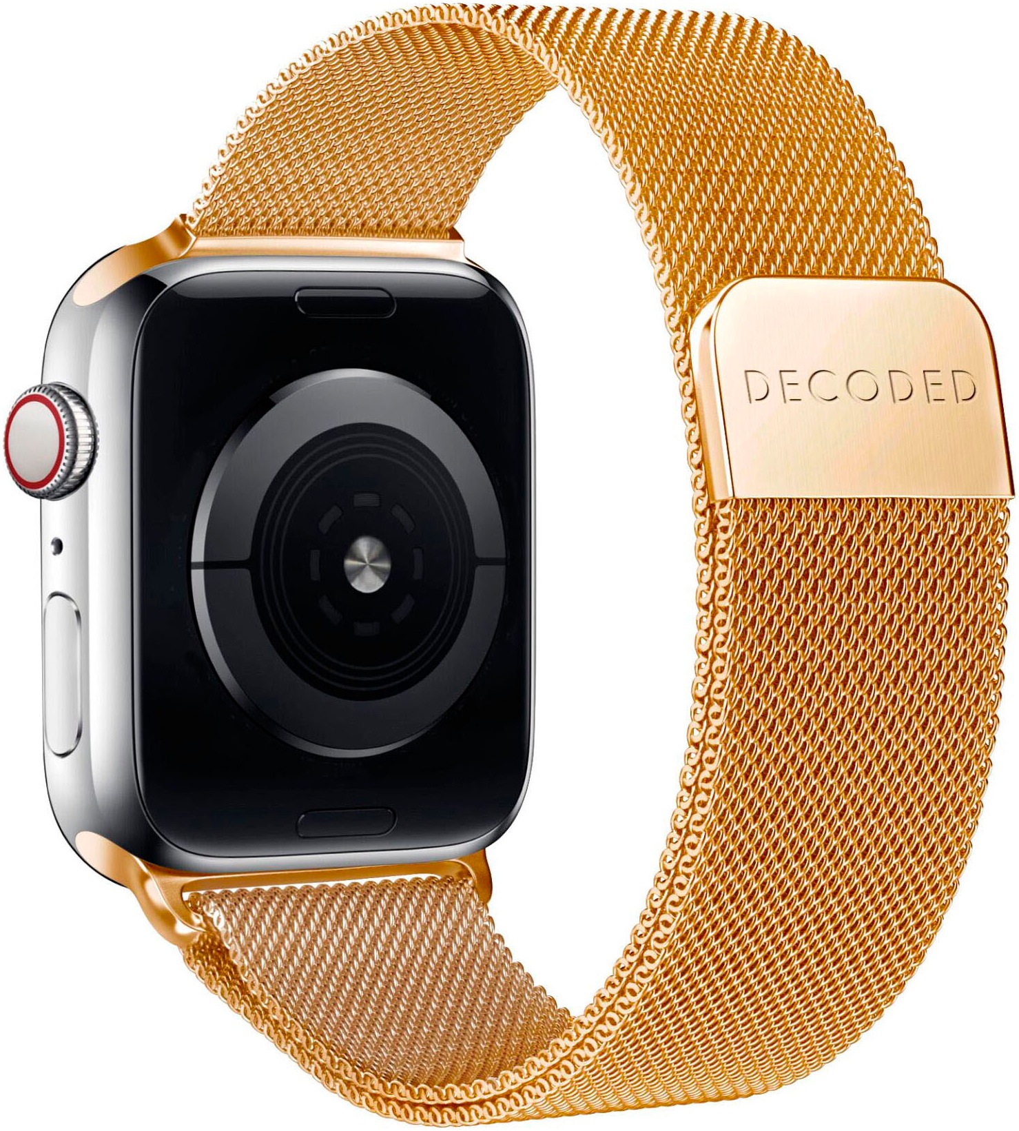 DECODED Smartwatch-Armband »Milanaise Traction Strap Black 38/40/41/42mm«