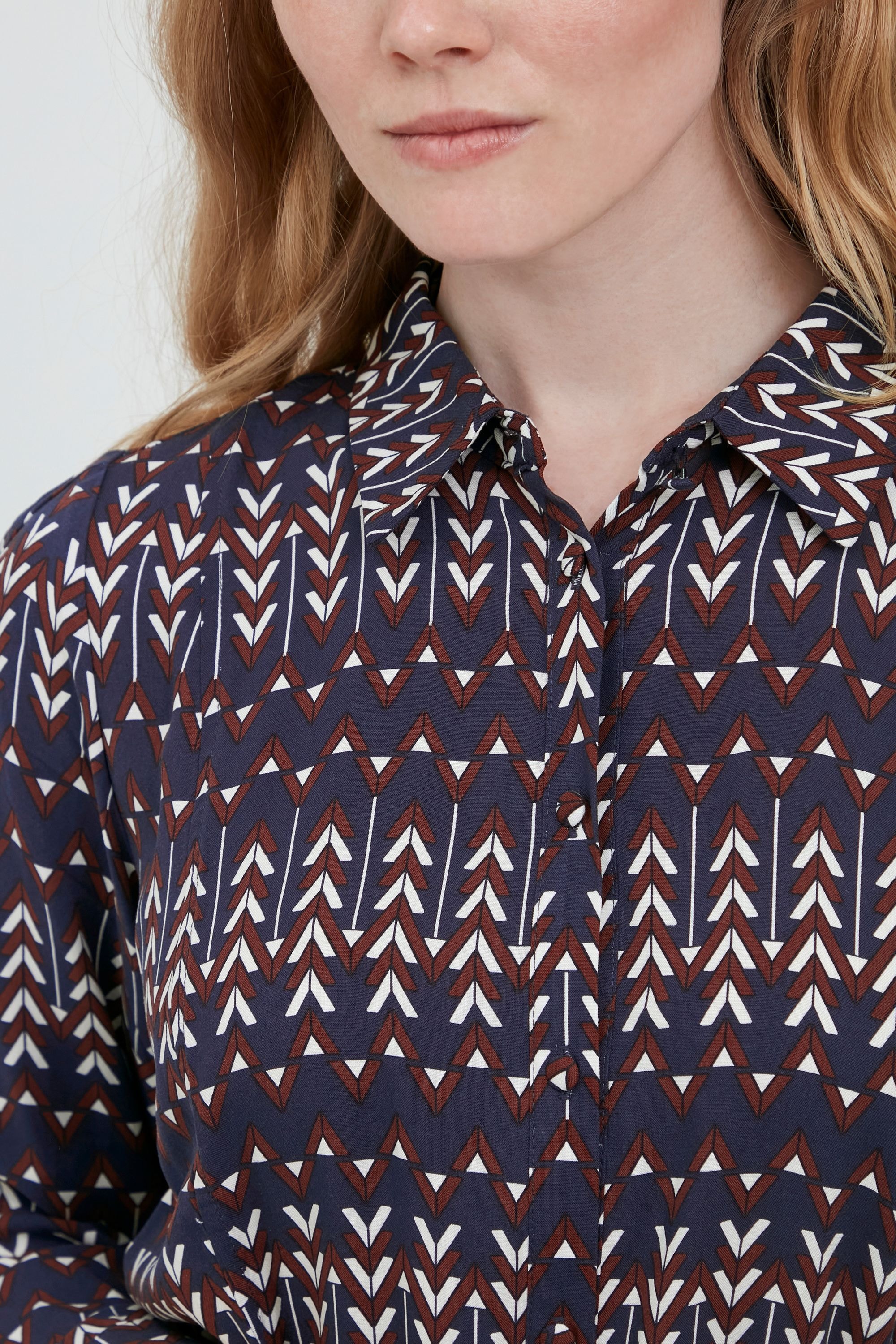 fransa Druckkleid »Fransa FRBATRIBE 1 Shirtdress - 20609510« für kaufen |  BAUR | Druckkleider