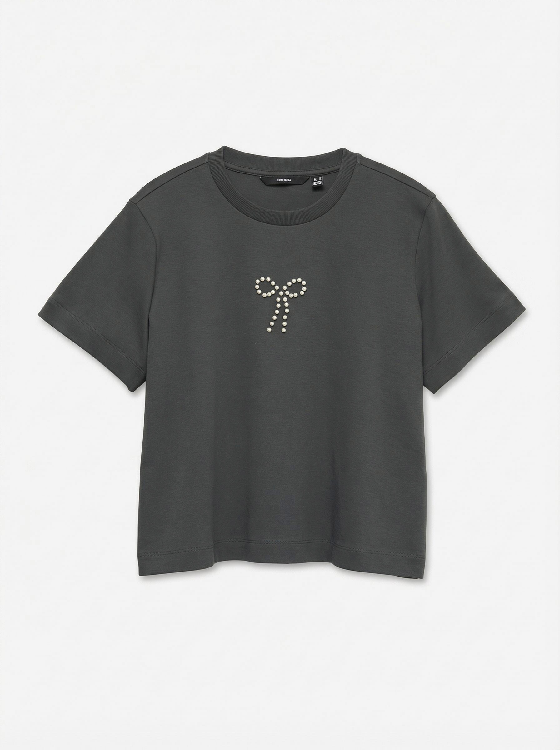 Vero Moda Kurzarmshirt »VMSARA METTE SS TOP BOX JRS GA NOOS« Baumwolle, regular fit
