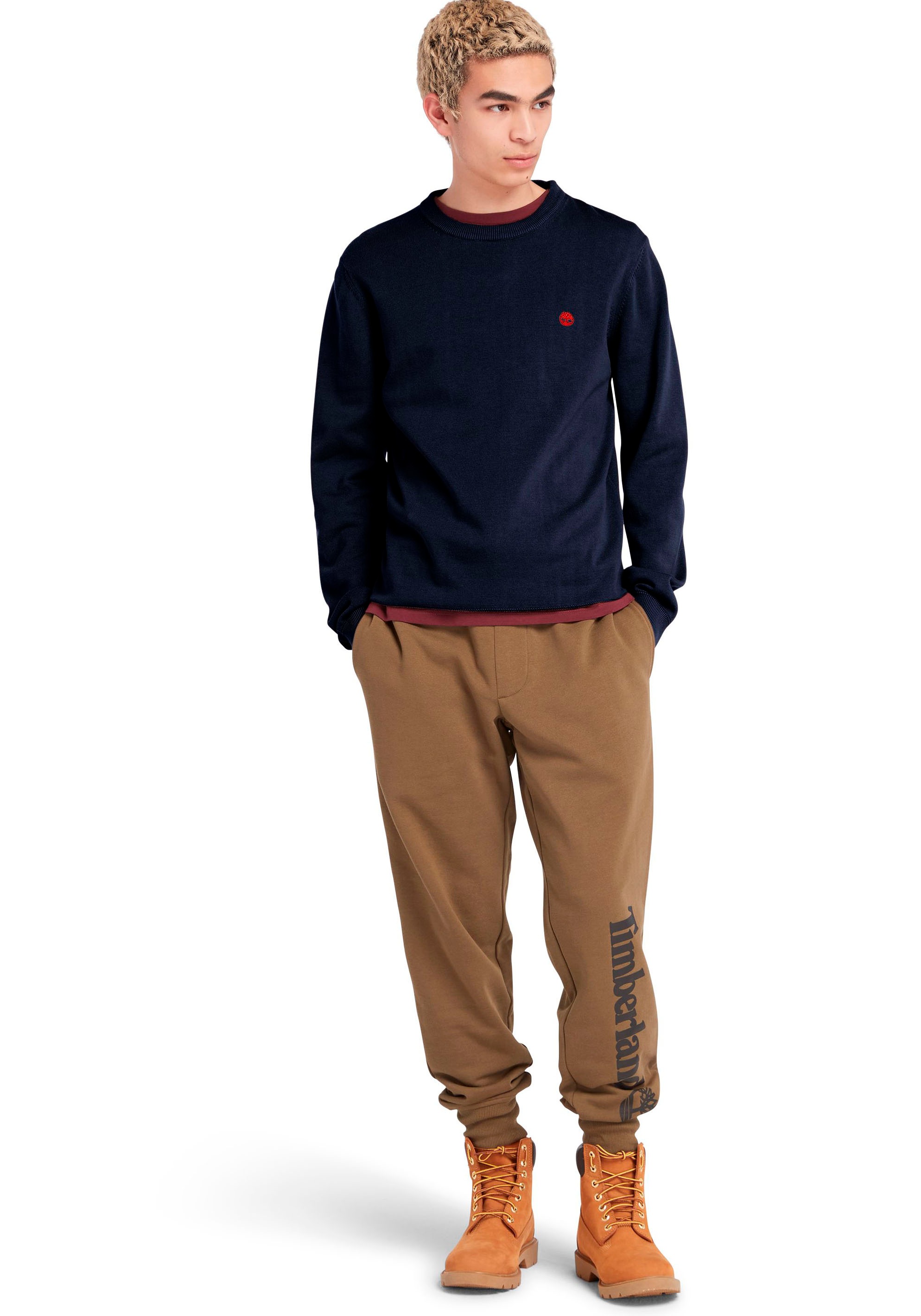 Timberland Rundhalspullover »WILLIAMS RIVER Cotton YD Sweater«