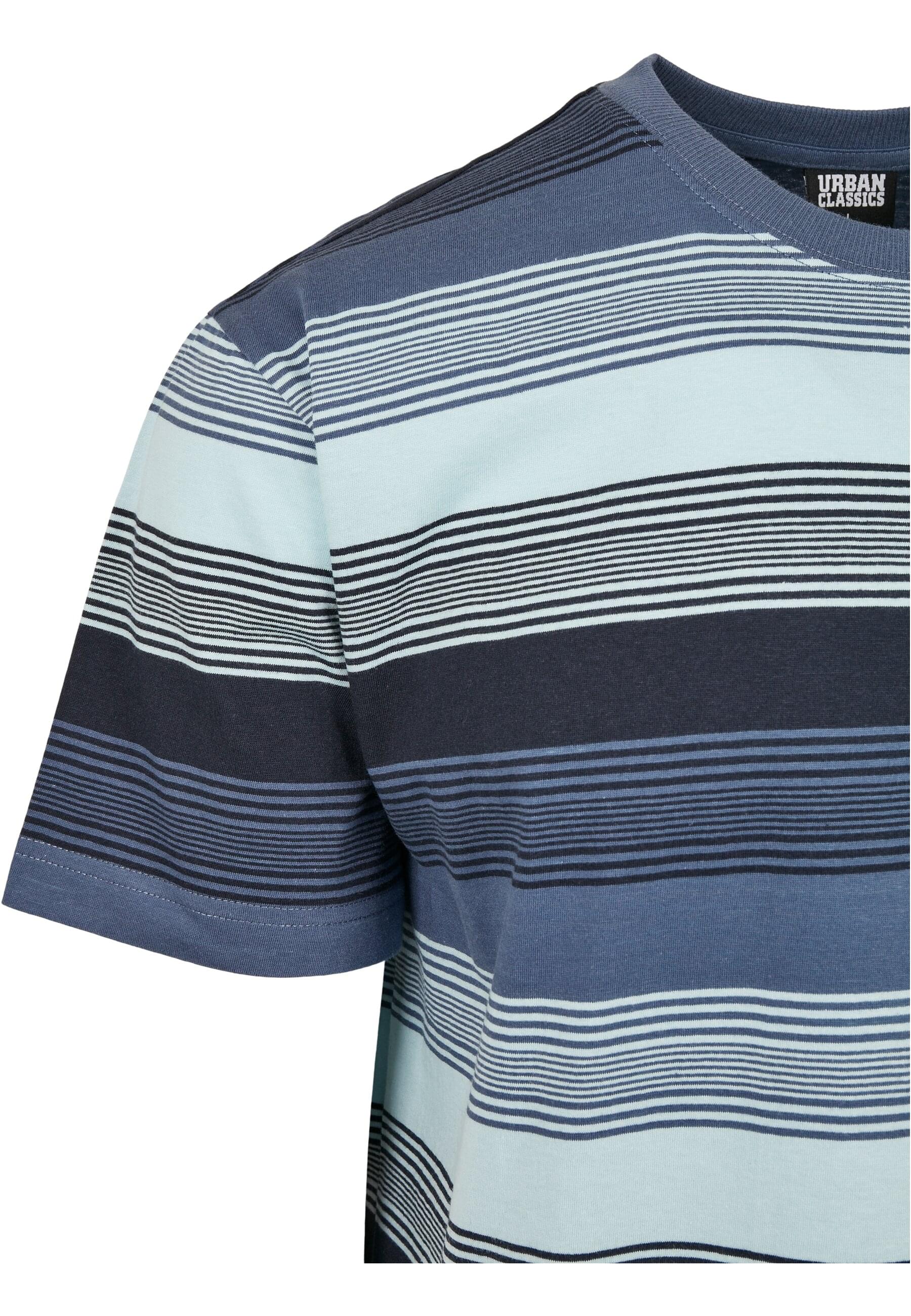 Thumbnail - URBAN CLASSICS T-Shirt "Urban Classics Herren Yarn Dyed Sunrise Stripe Tee", (1 tlg.)