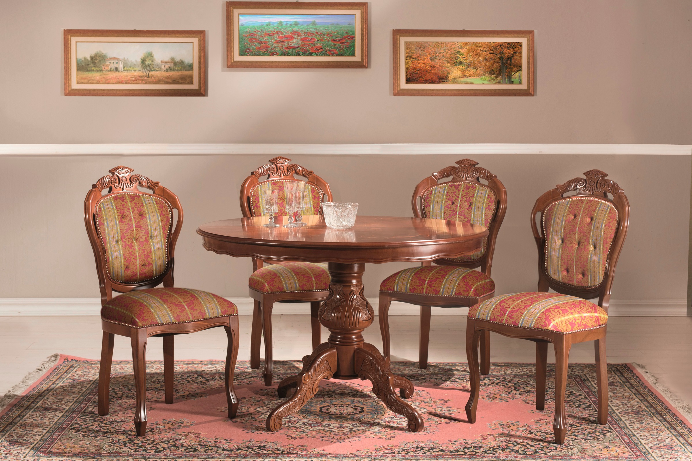 Home affaire Polsterstuhl "Veneziana 921" () 1 Stück günstig online kaufen