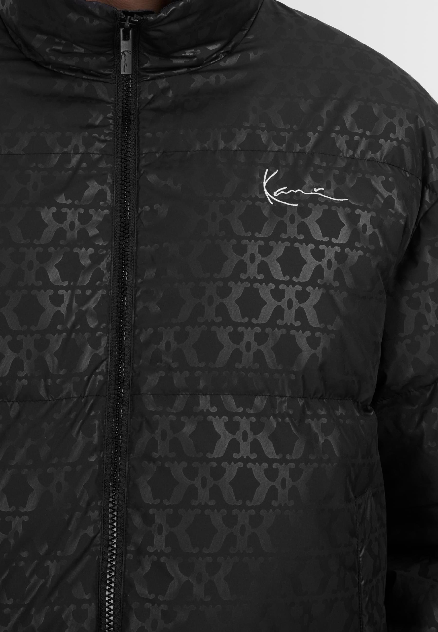 Karl Kani Winterjacke »Karl Kani Aop Signature Puffer Jacket«, (1 St.), ohne Kapuze