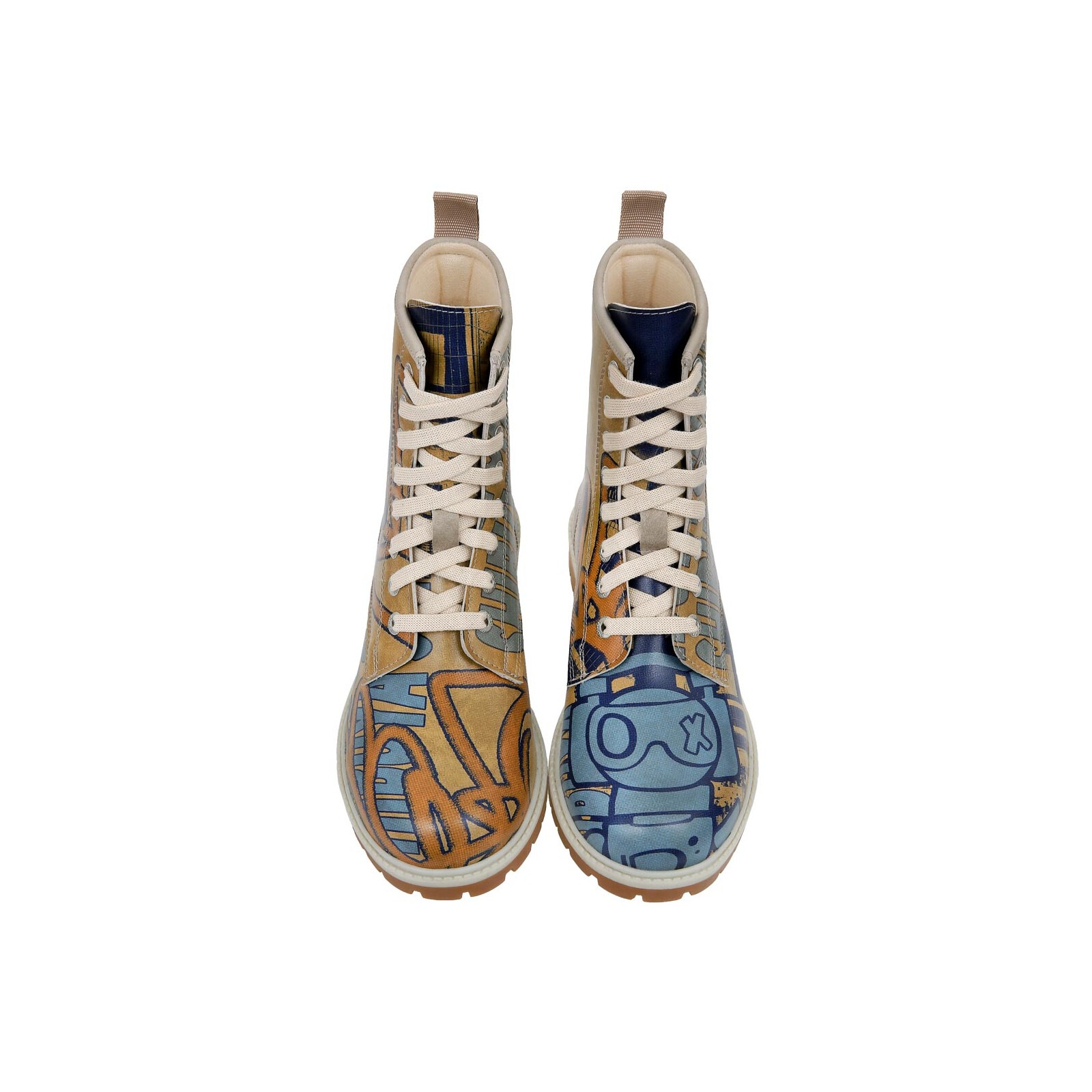 DOGO Schnürboots »Longe Boots Schnürstiefel Robo Shibuya Damen Stiefeletten«  Handgefertigt