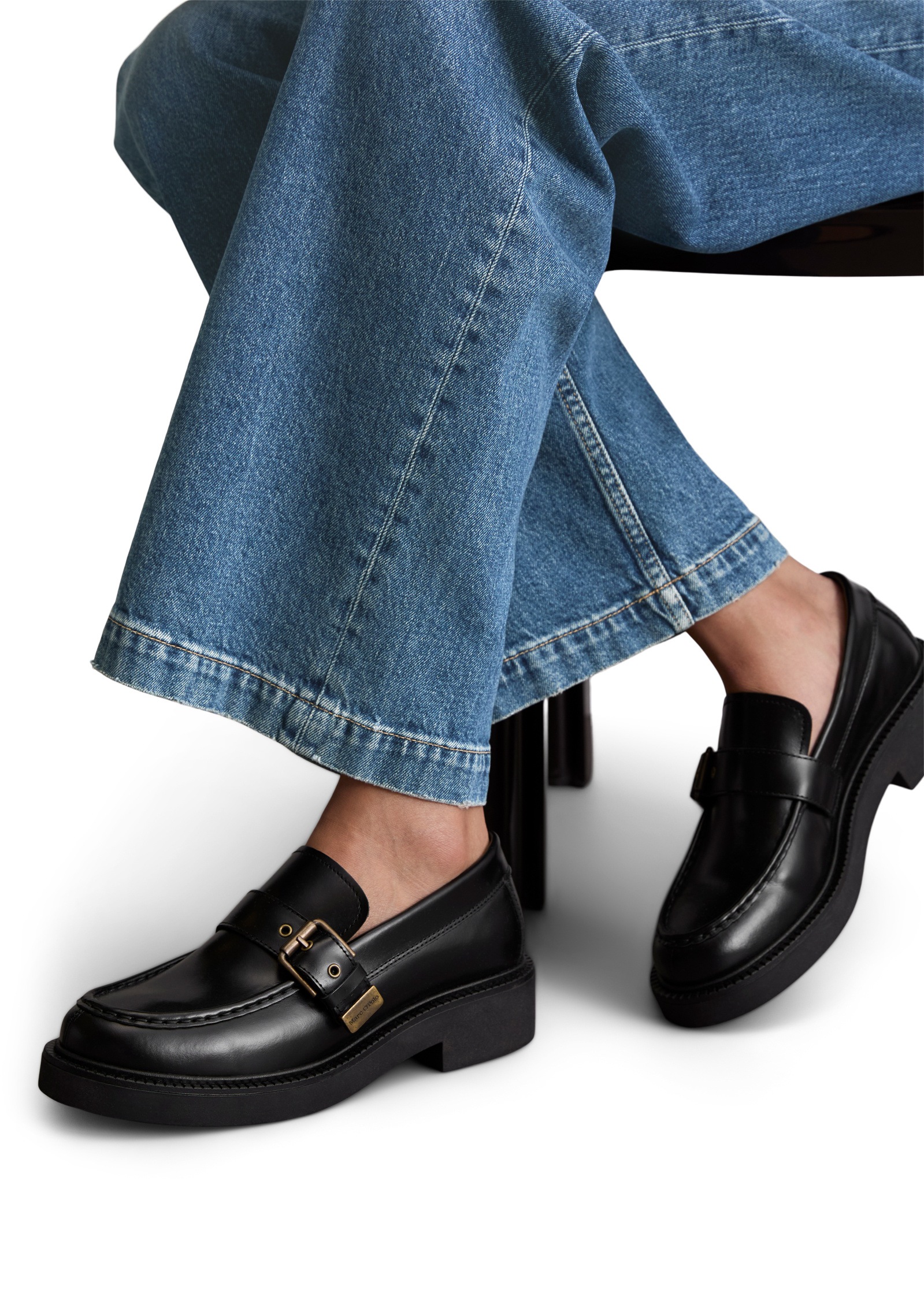 Marc O'Polo Loafer »mit Riemen und Schnalle«