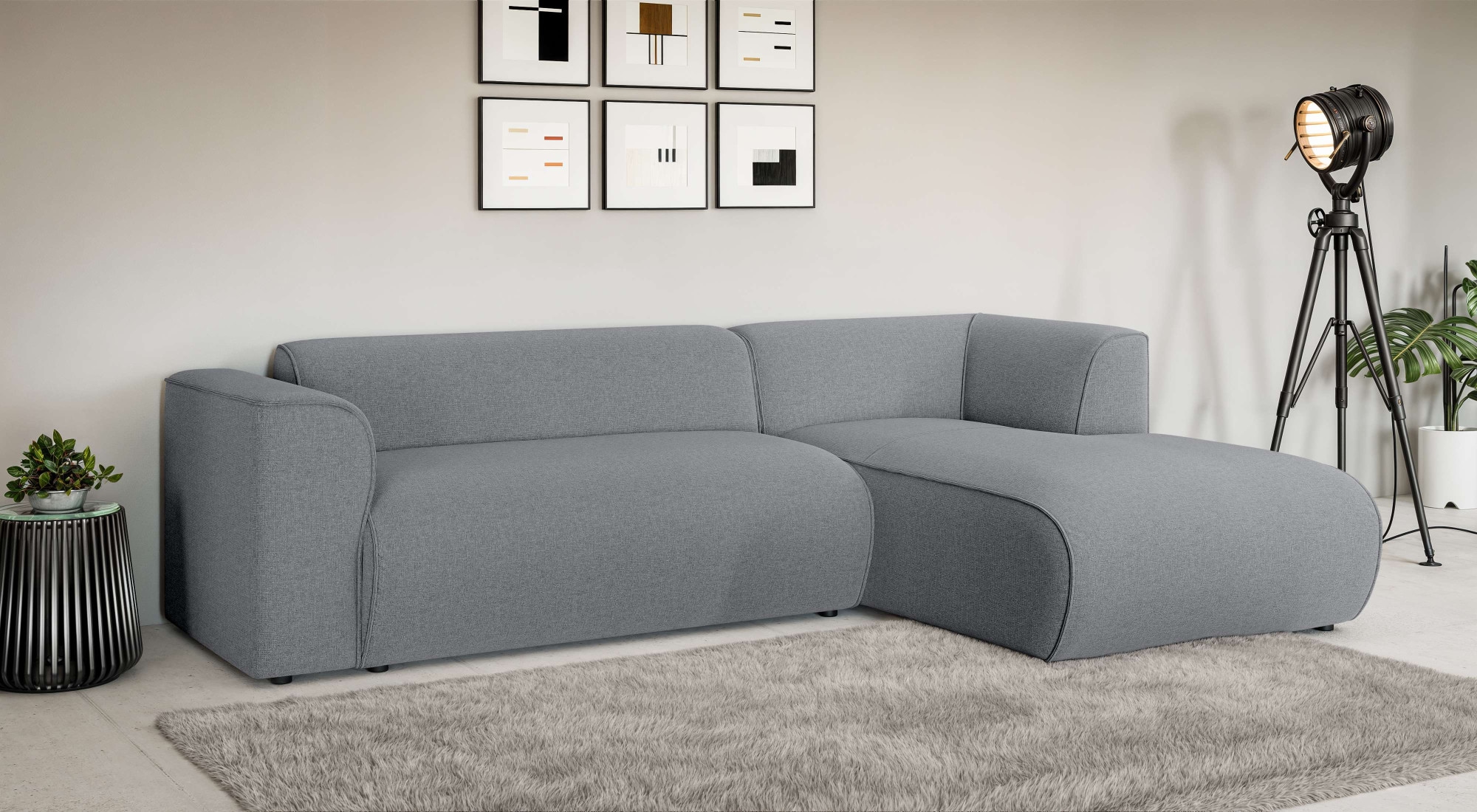 INOSIGN Ecksofa "MERID L-Form (257 cm), zeitlos & stilvolles Design,", Aufw günstig online kaufen