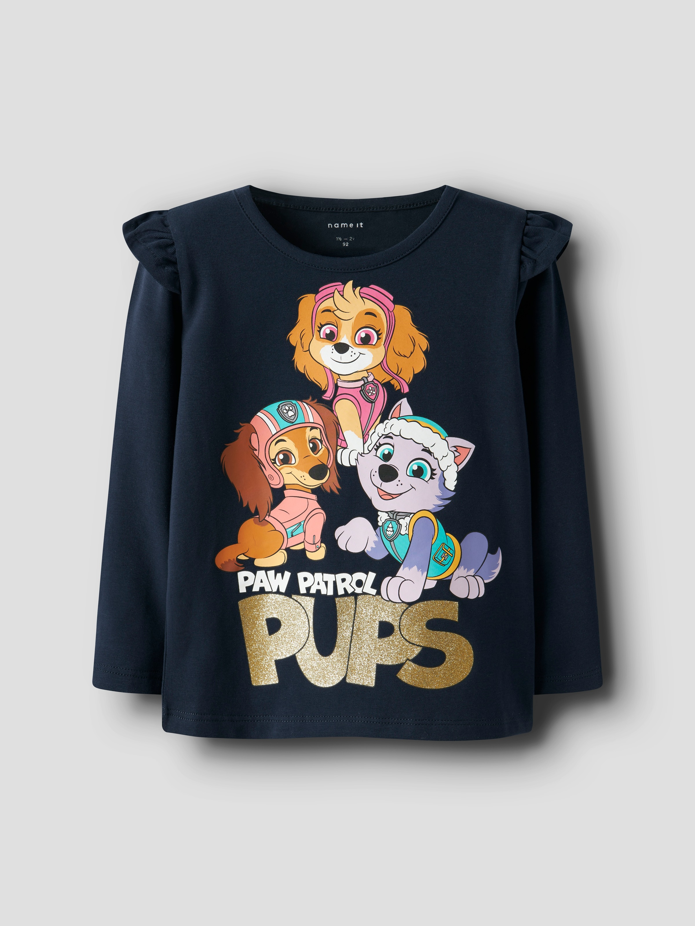 Thumbnail - Name It Langarmshirt "NMFJABA PAW LS TOP NOOS CPLG"