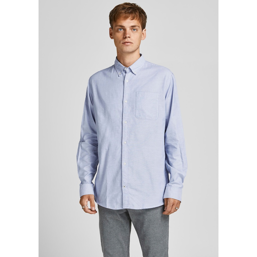 Jack & Jones Langarmhemd »OXFORD SHIRT«