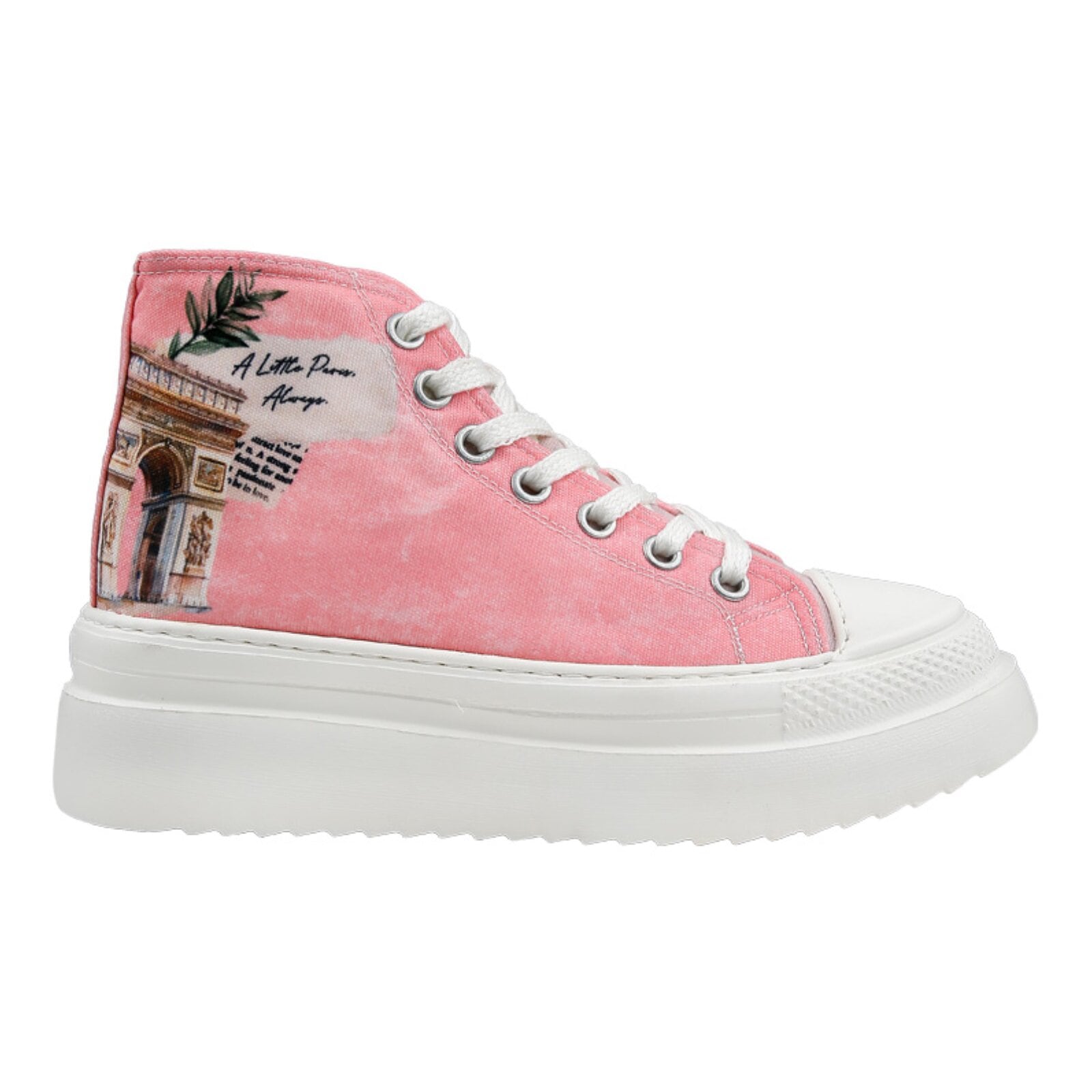 DOGO Sneaker »Fiora High-Top Sneaker A Little Paris Always Damen Sneaker«  Handgefertigt