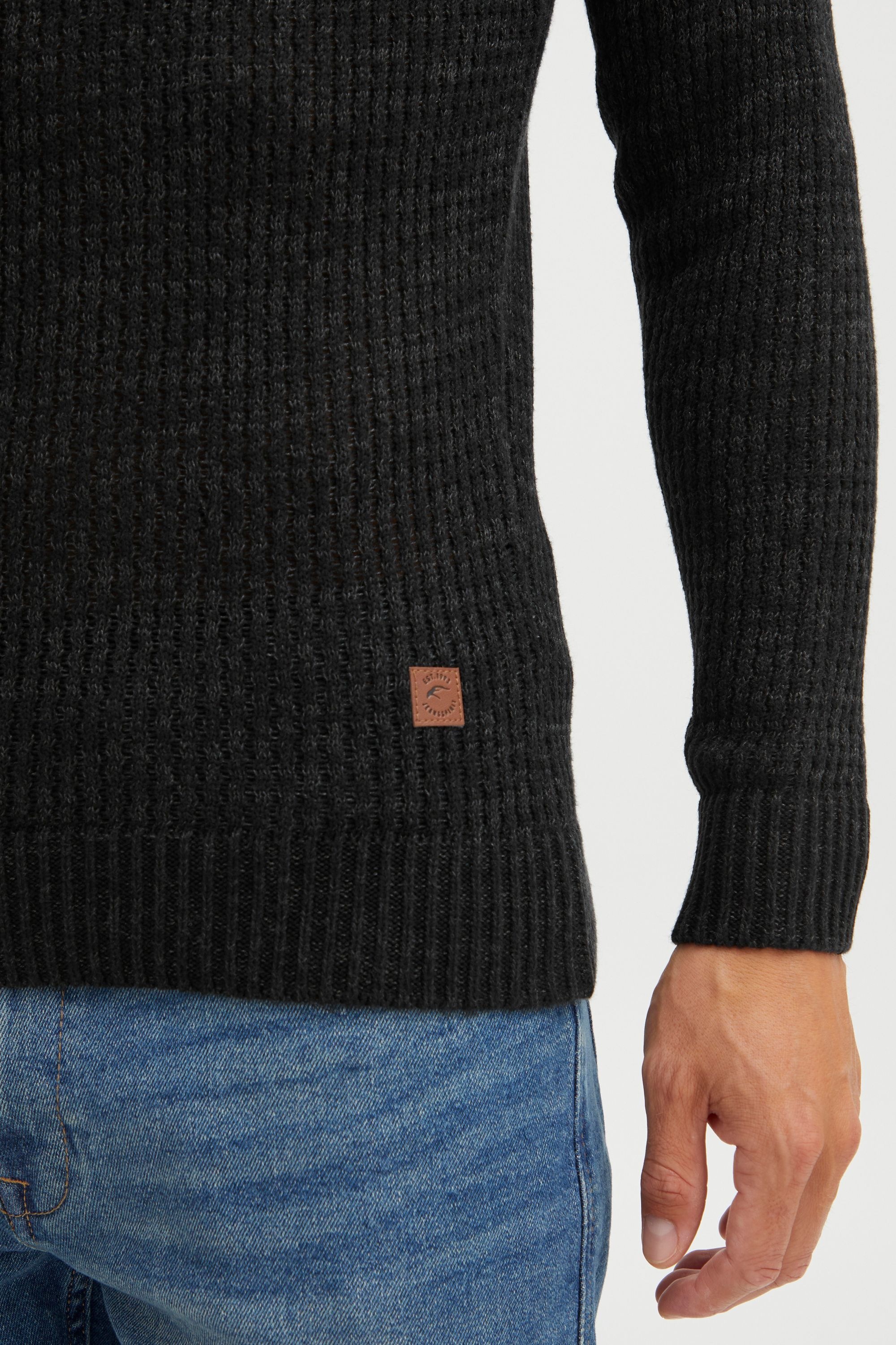 Indicode Strickfleece-Pullover »Strickpullover IDValerio«