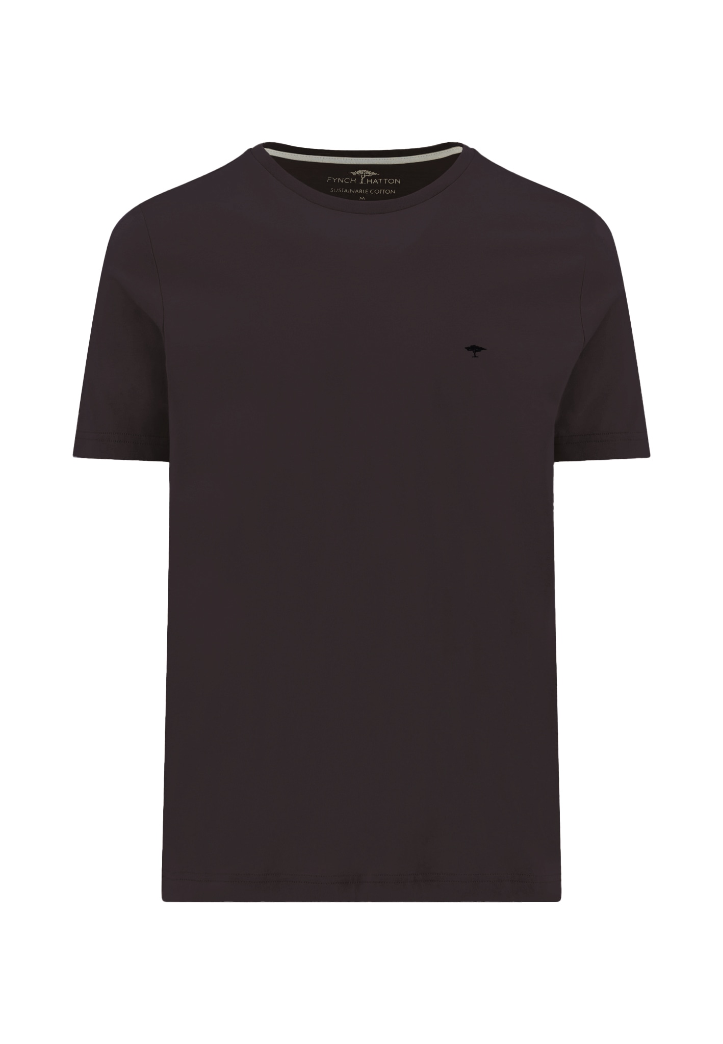 FYNCH-HATTON T-Shirt mit Logo-Stickerei