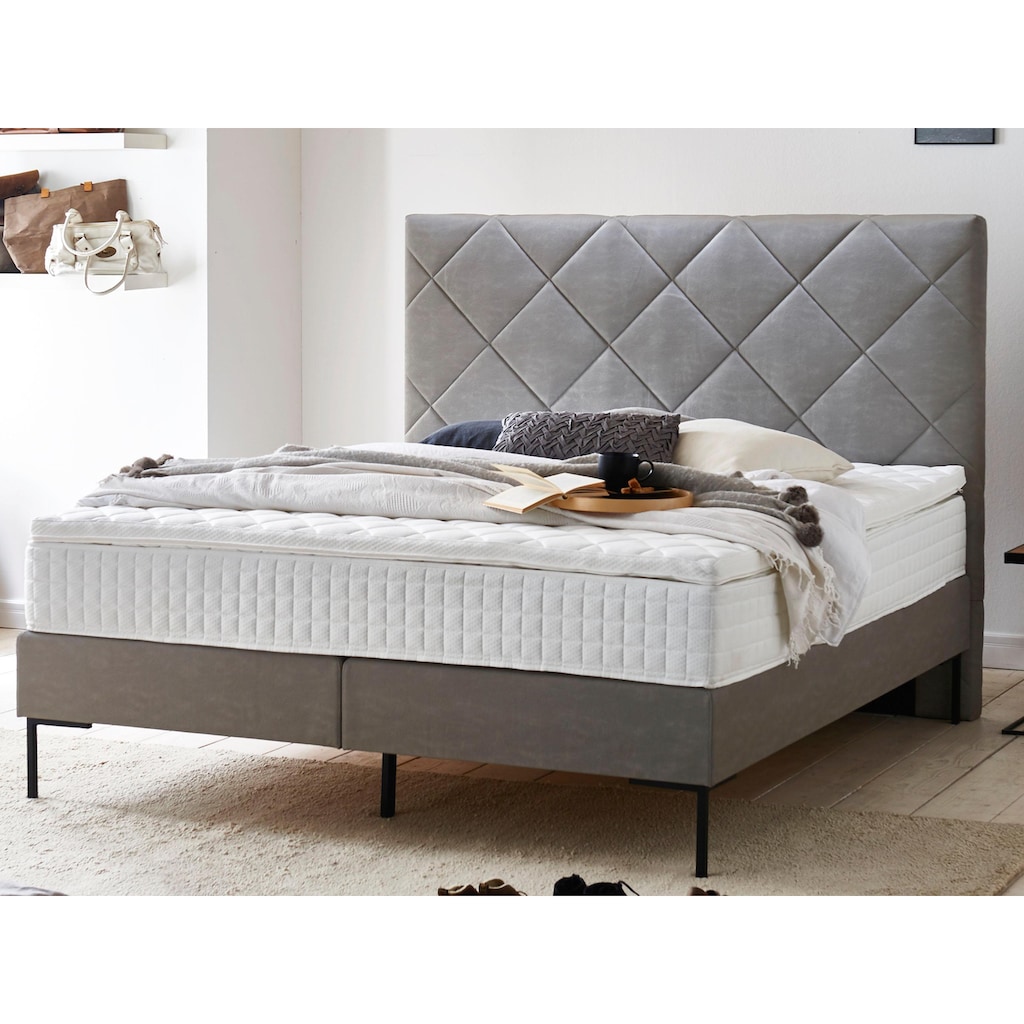 ATLANTIC home collection Boxspringbett »Frauke«