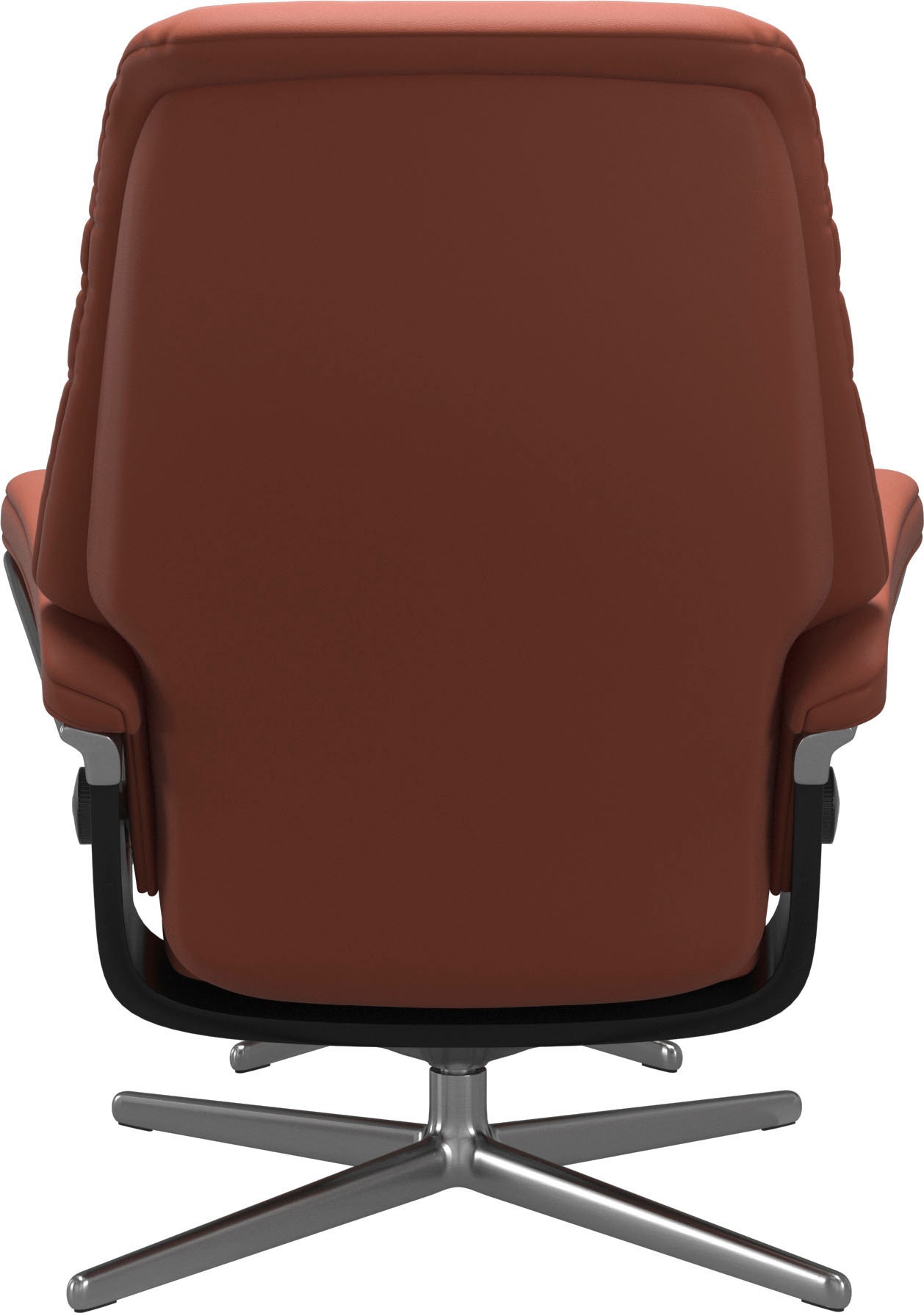 Thumbnail - Stressless Relaxsessel "Sunrise" Set, Relaxsessel mit Hocker, mit Hocker, mit Cross Base, Größe S, M & L, Holzakzent Sch...