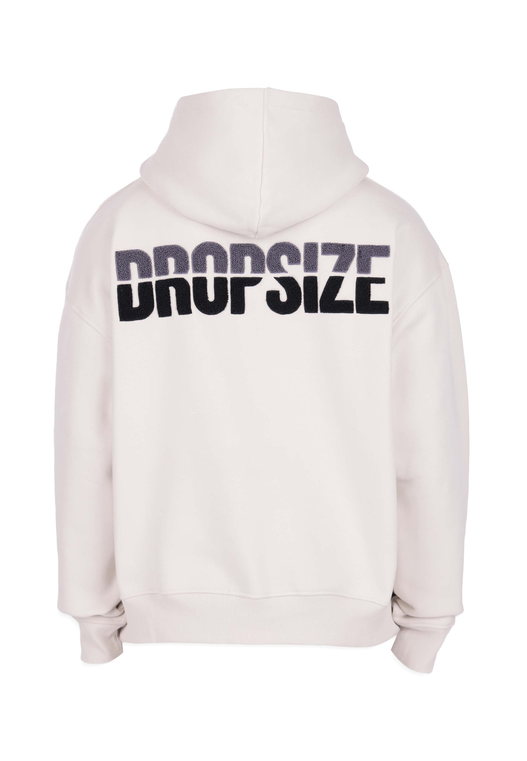 Dropsize Kapuzenpullover "Dropsize SPLIT FROTTEE EMBO HOODIE" 1 Stk. günstig online kaufen