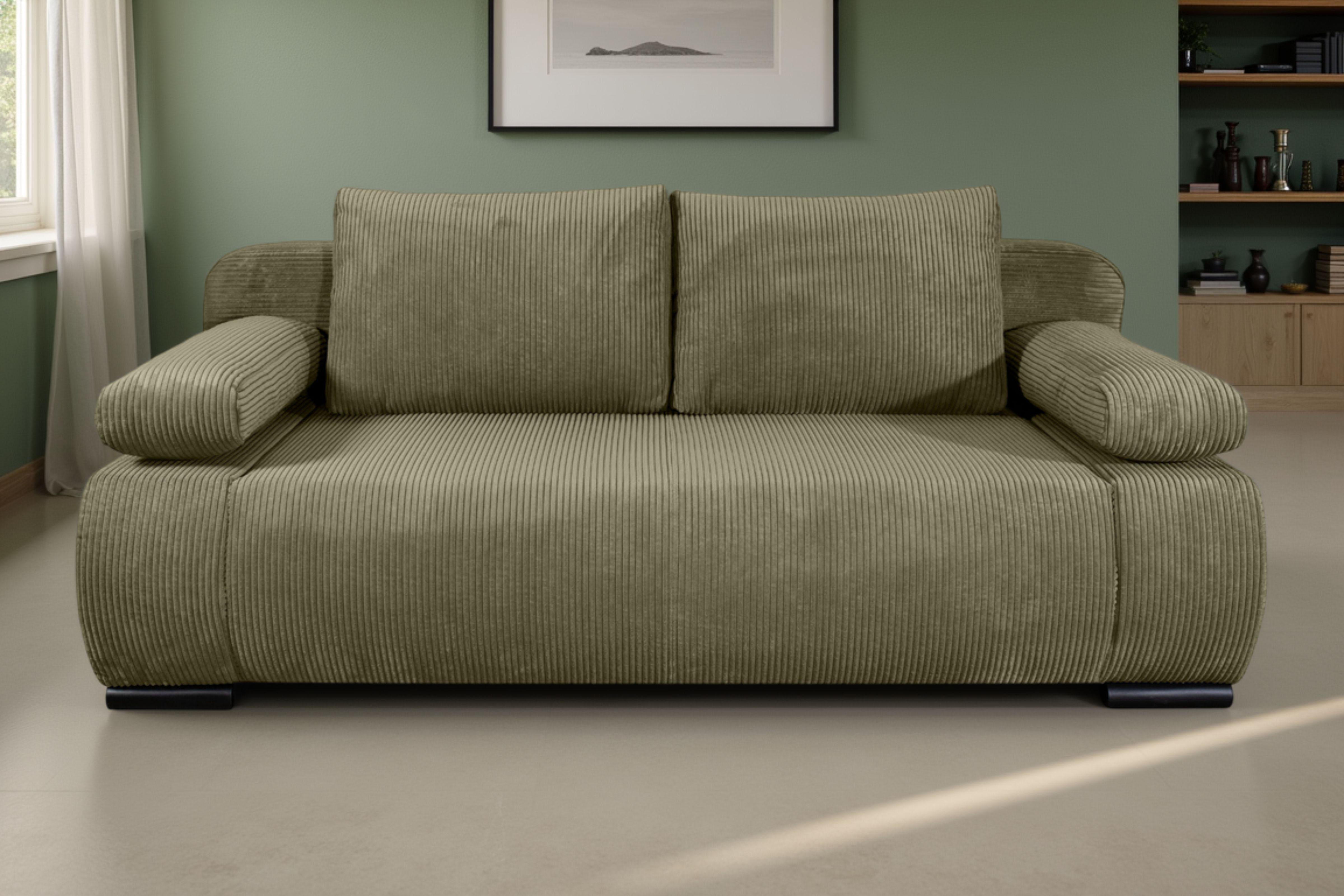 COLLECTION AB "Moritz B: 200 cm, Liegefl. 142x200 cm" Gästebettfunktion, frei stellbar, Wohnkomfort