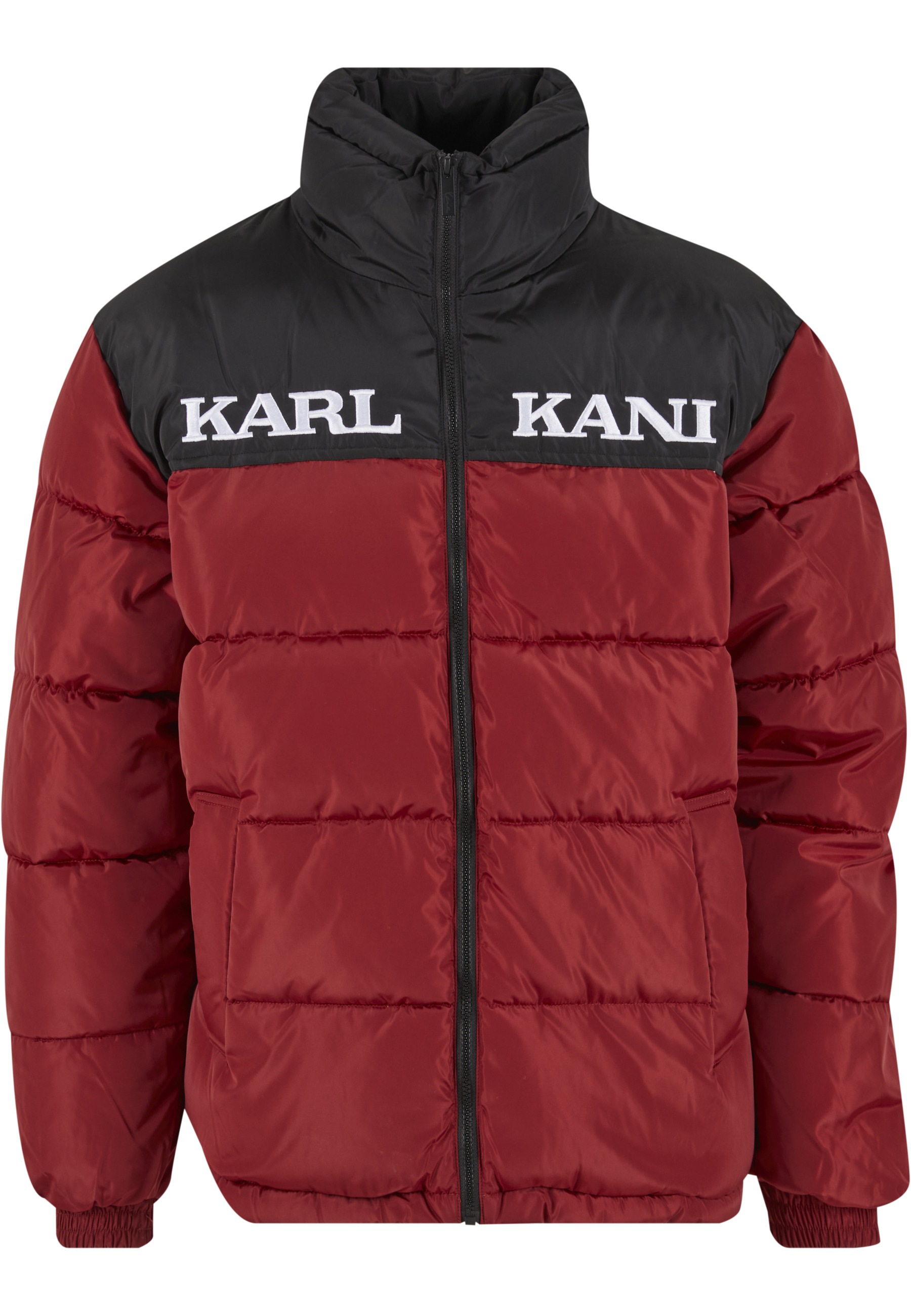 Karl Kani Winterjacke "Karl Kani Retro Essential Puffer Jacket" 1 Stk. tlg. ohne Kapuze