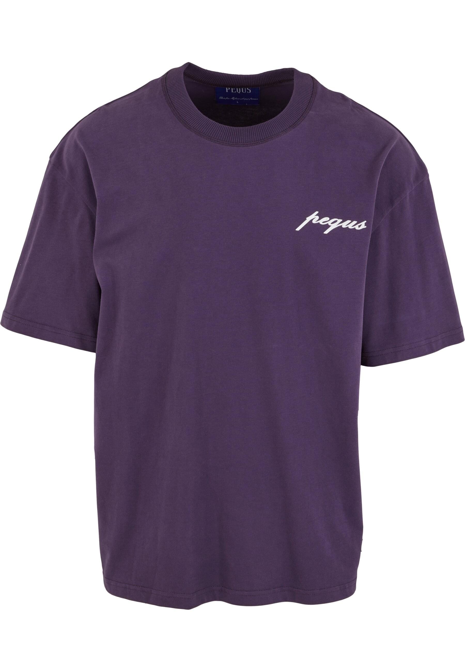 PEQUS T-Shirt "PEQUS PEQUS Chest Logo T-Shirt purple" günstig online kaufen