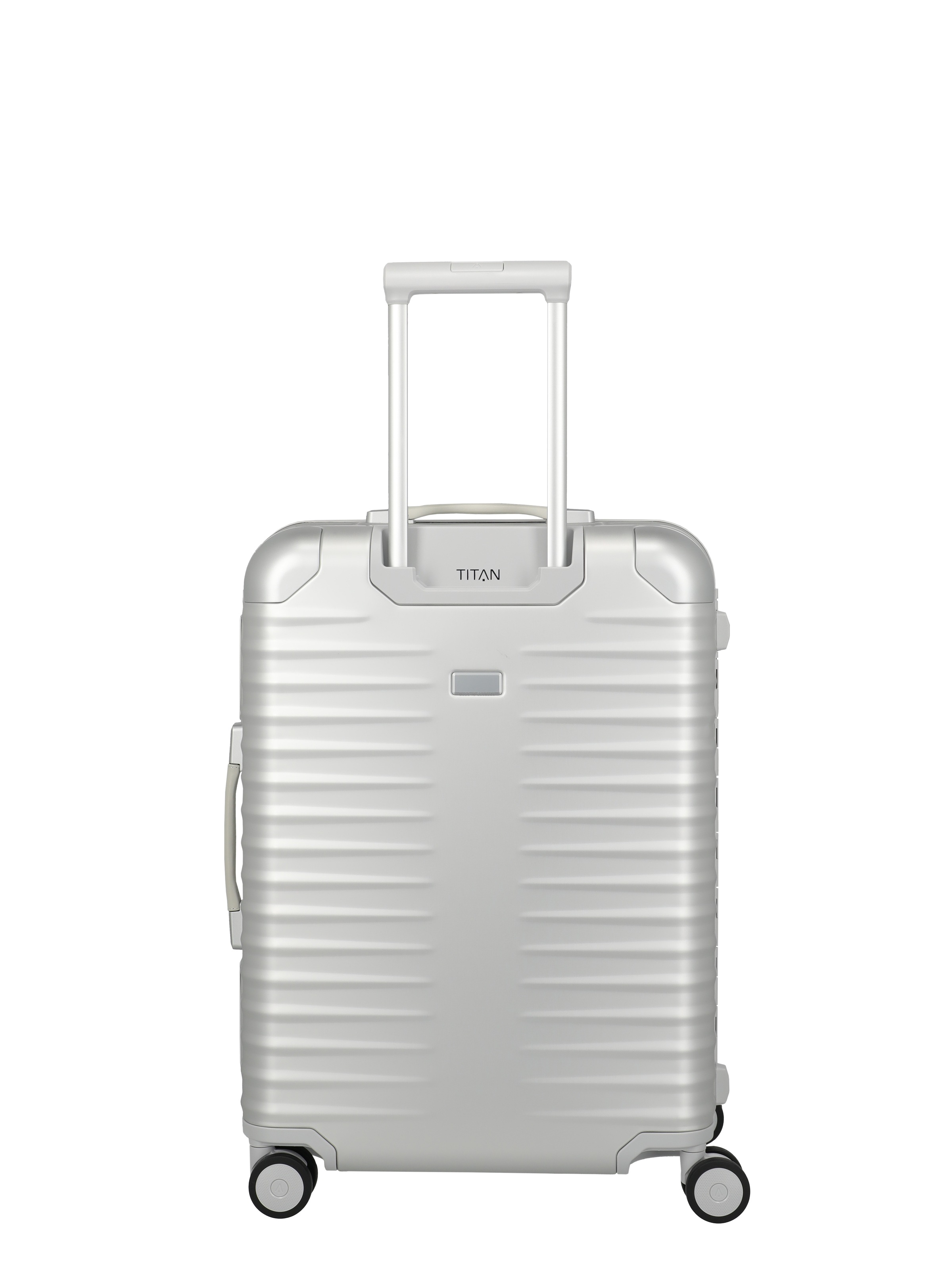 TITAN® Trolley »ETERNITY Aluminium Koffer Premium« 81 l 4 Rollen mit TSA-Rahmenverschluss, Smart Frame, Flüsterrollen – Made in Germany