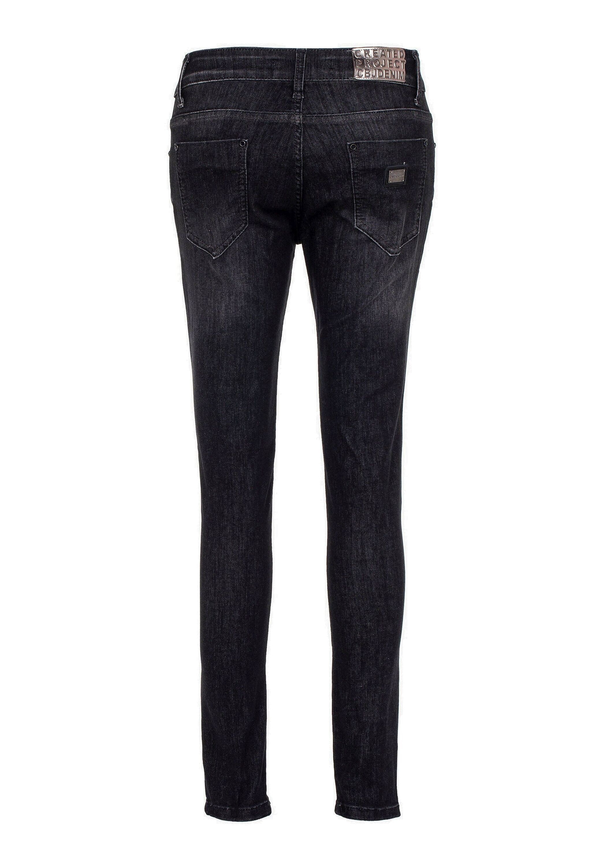Cipo & Baxx 7/8-Jeans »Jeans«, Aus hochwertigen Materialien, WD394