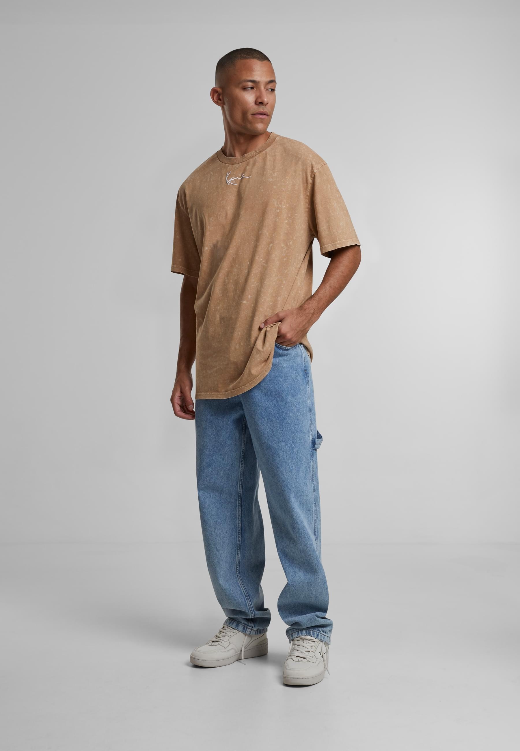 Karl Kani T-Shirt »Karl Kani Herren KU242-006-2 Small Signature Washed Print Tee«, (1 tlg.)