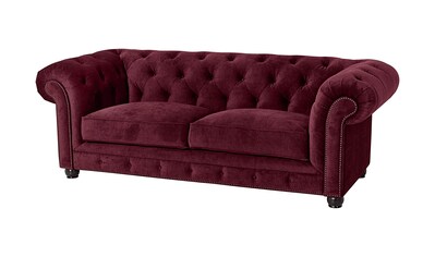 Chesterfield-Sofa »Old England«, mit edler Knopfheftung, 2-Sitzer oder 2,5-Sitzer
