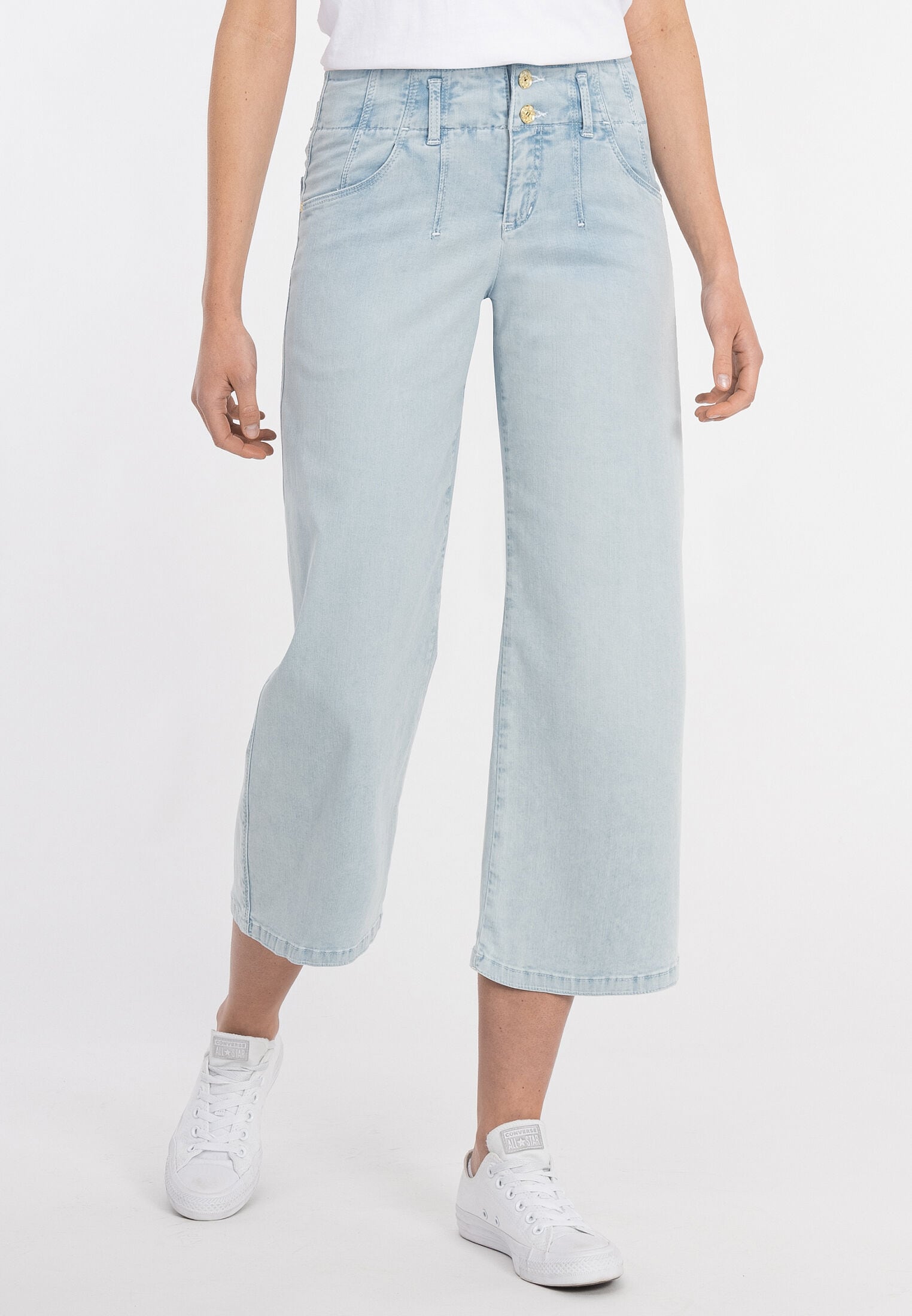 Culotte »VICKY«, mit Doppelknopf-Verschluss