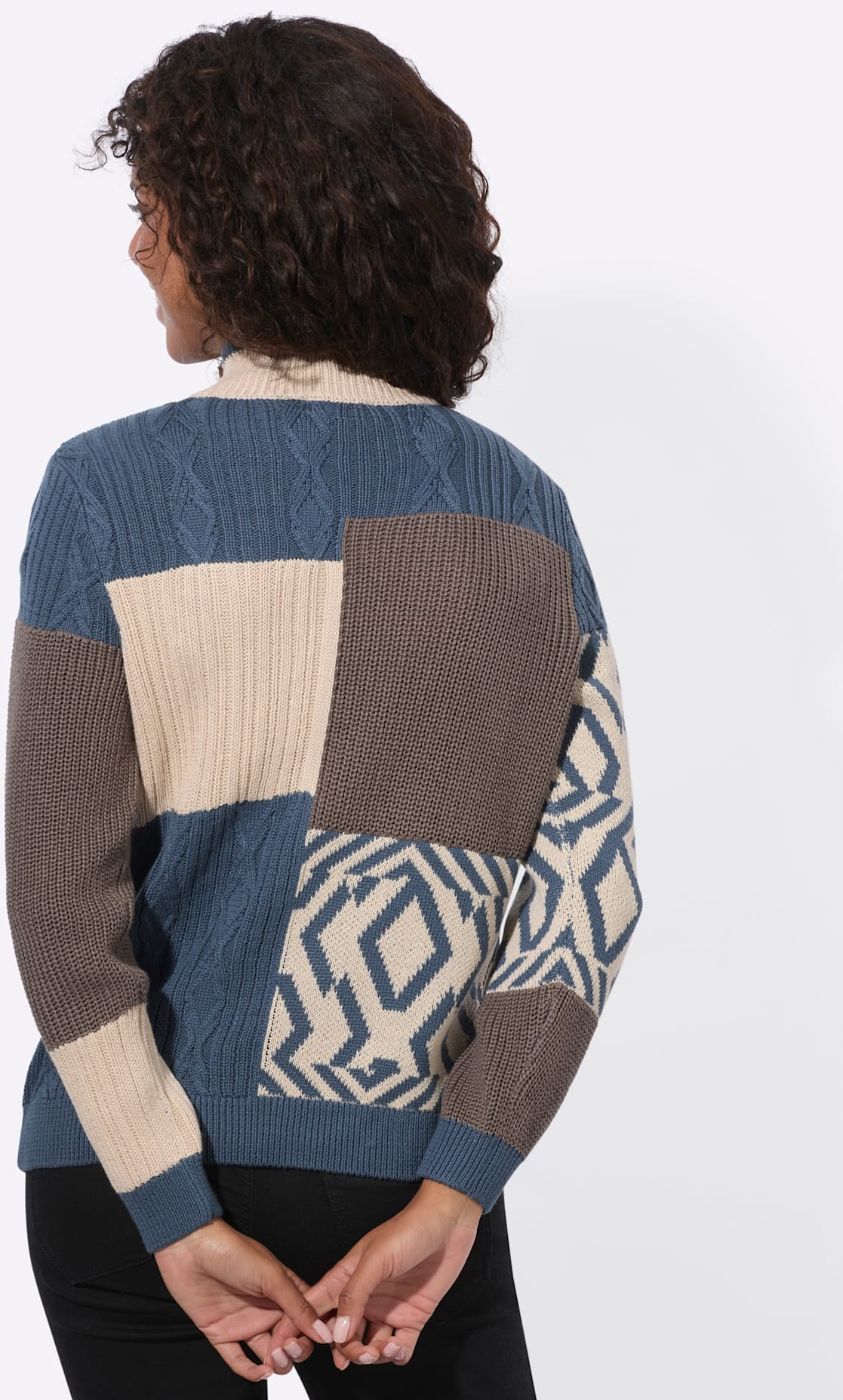 Casual Looks Stehkragenpullover »Stehkragen-Pullover«
