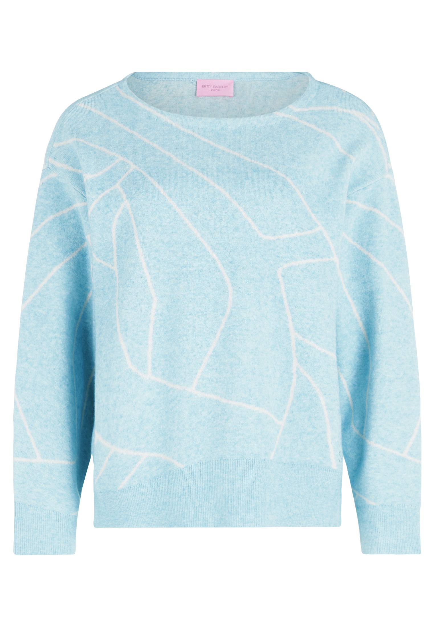 Betty Barclay Strickpullover "Damen mit Jacquard" 1 Stk. Jacquard günstig online kaufen