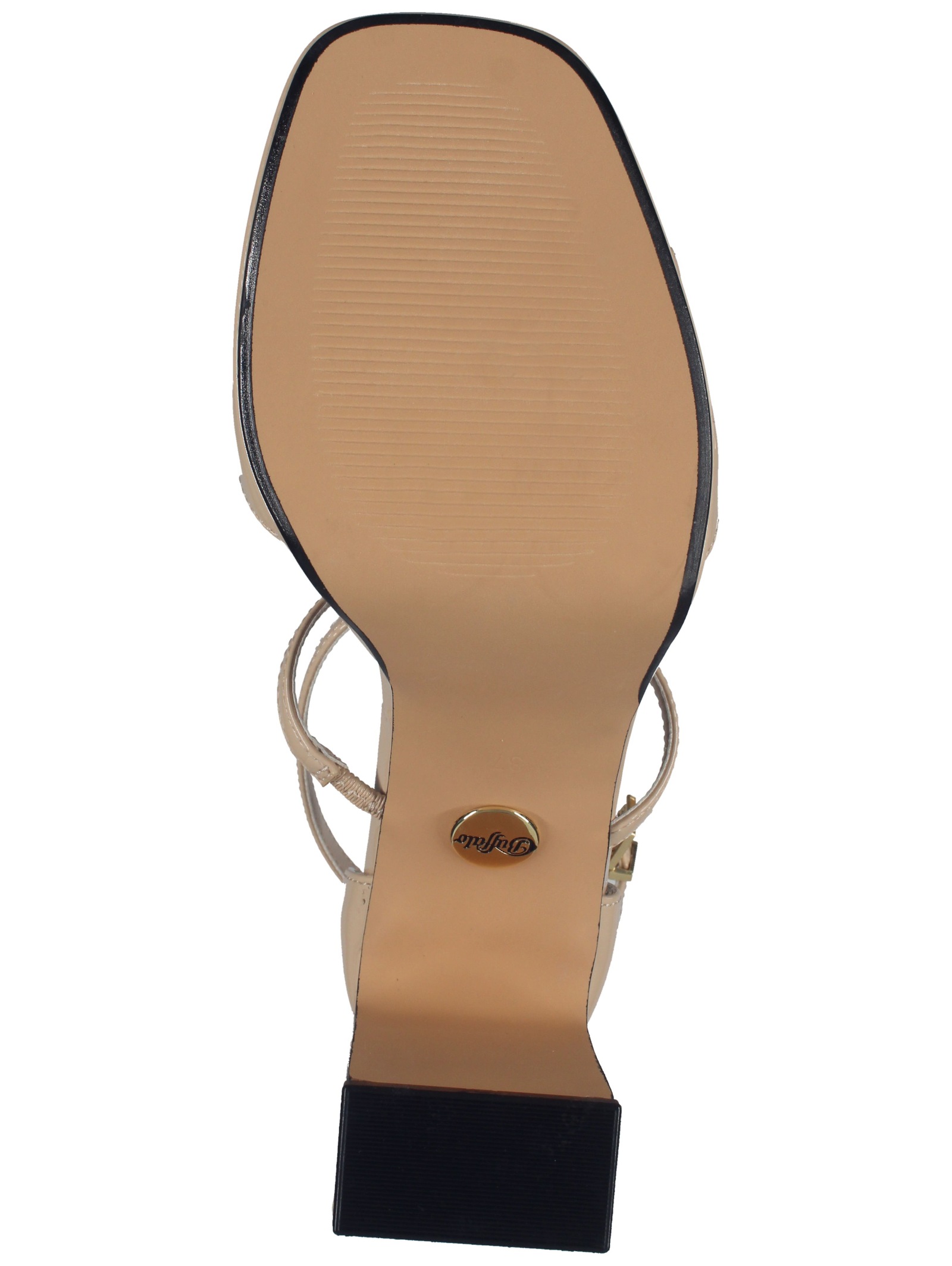 Buffalo Peeptoepumps »Buffalo Sandalen Lederimitat«