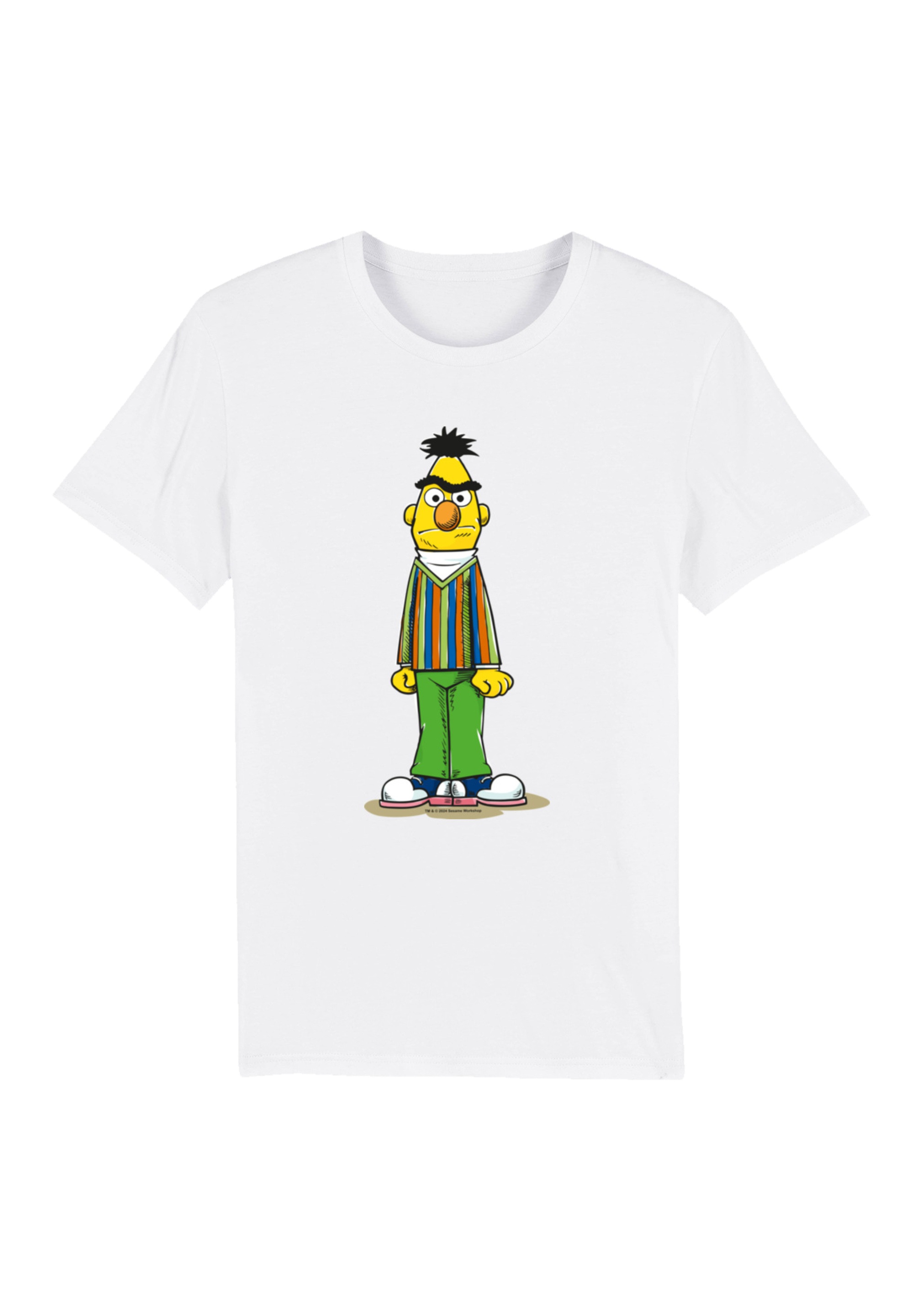 F4NT4STIC T-Shirt »Sesamstraße Bert Angrie«, Premium Qualität