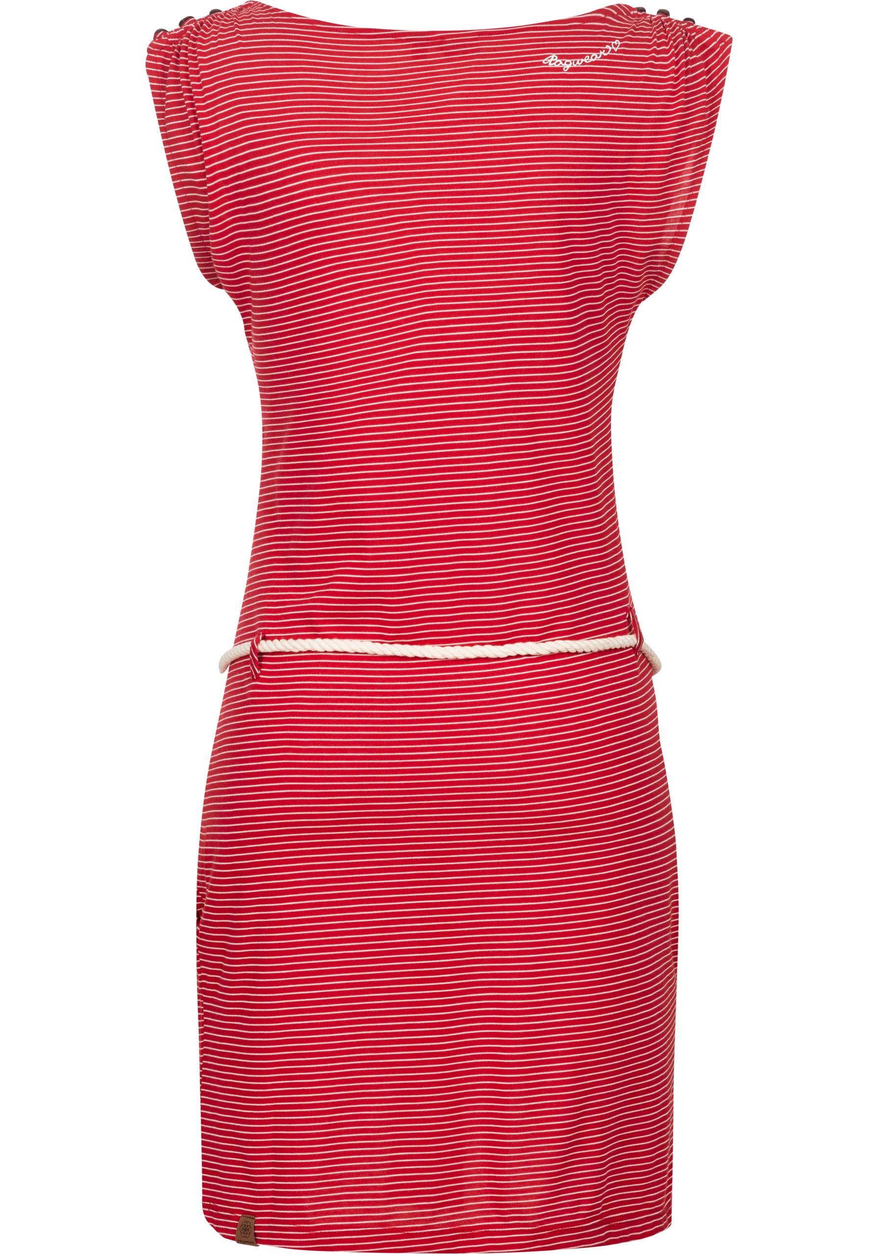 Ragwear Shirtkleid »Chego Stripes BAUR | stylisches mit für bestellen Streifen-Muster Intl.«, Sommerkleid