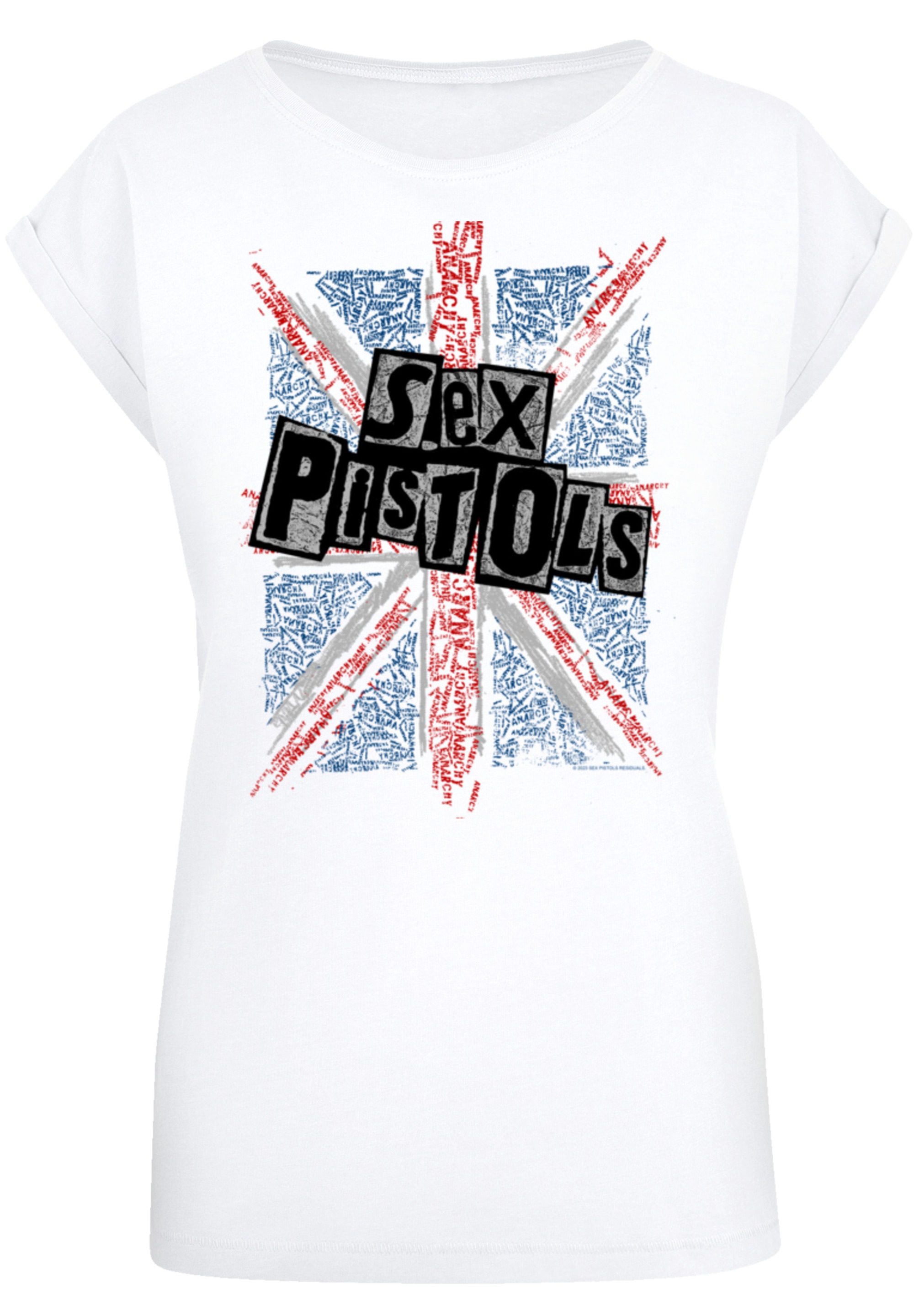 F4NT4STIC T-Shirt »Sex Pistols Anarchy Flag«, Premium Qualität