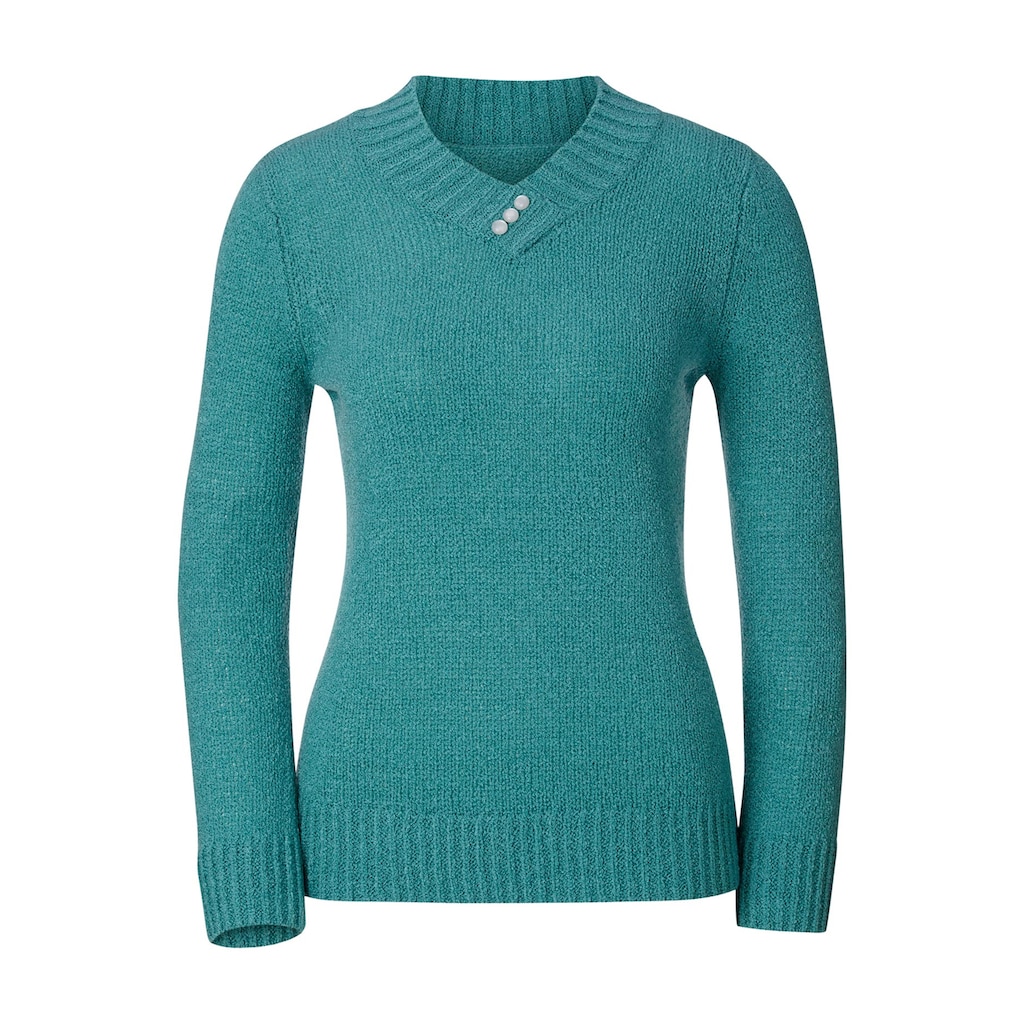 Classic Basics V-Ausschnitt-Pullover »Pullover«