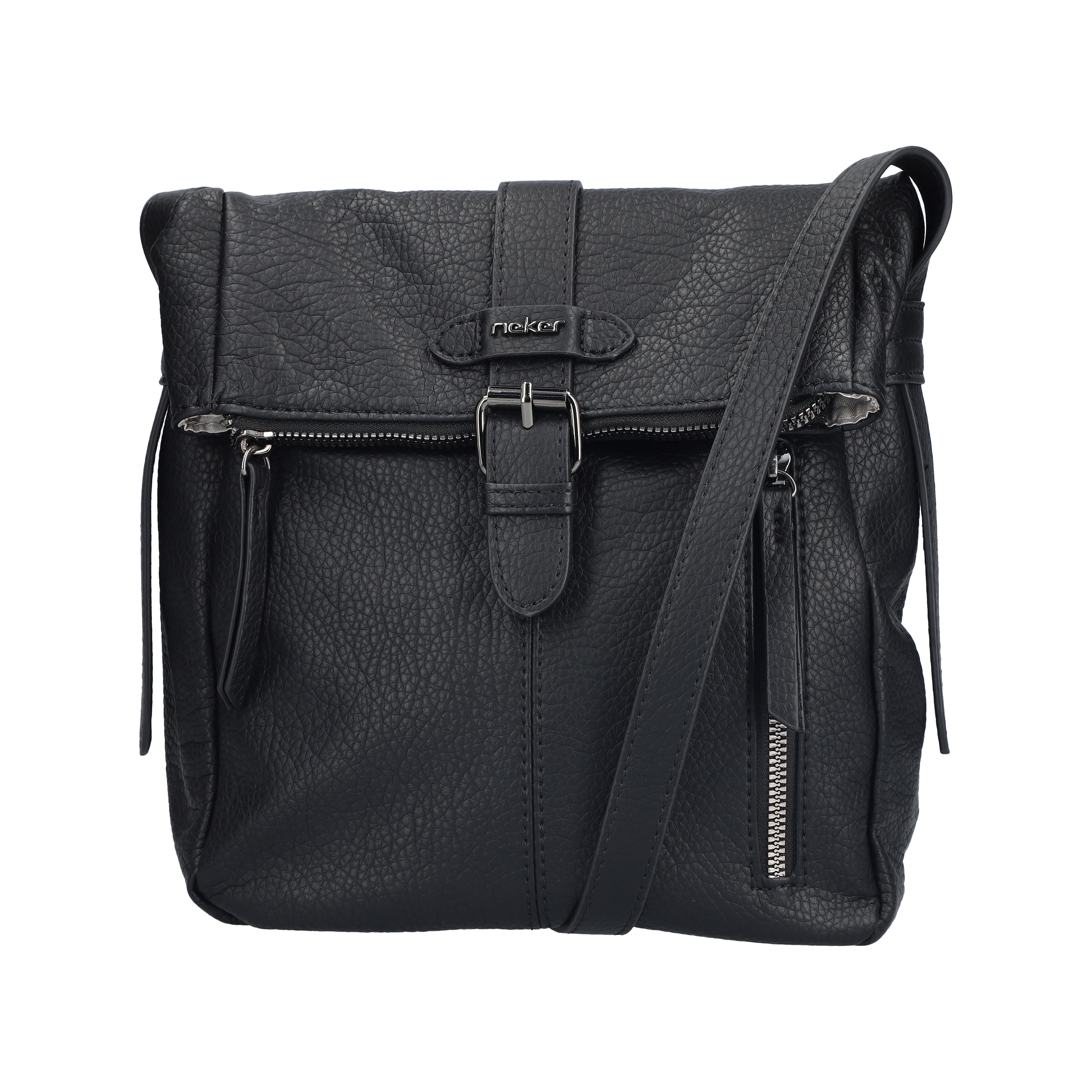 Rieker Damen-Handtasche, Schultertasche, Überschlag mit Schnallenverschluss