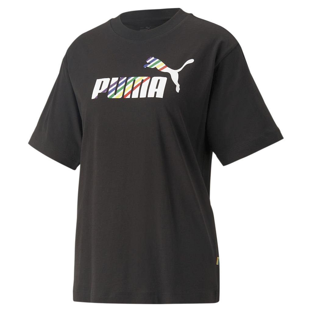 PUMA Trainingsshirt »LOVE IS LOVE T-Shirt Damen«