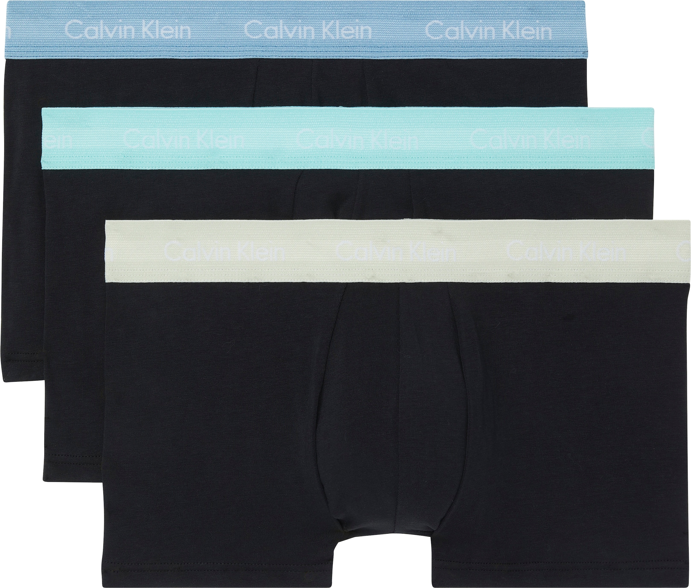 Calvin Klein Underwear Trunk »LOW RISE TRUNK 3PK«, (Packung, 3 St., 3er-Pack), mit Logoschriftzügen