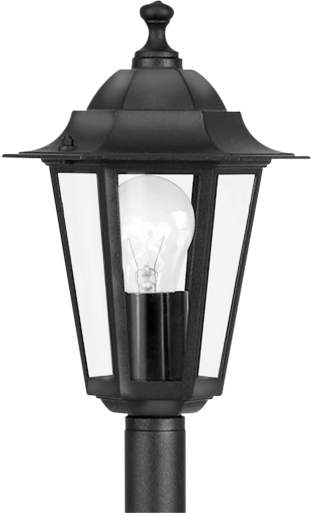 EGLO LED Stehlampe »LATERNA 4 H100 x Ø20,5 cm, Beleuchtung für außen«, 1 flammig, Leuchtmittel E27 | ohne Leuchtmittel, Außen-Stehlampe, 1 flammige Außenleuchte, Stehleuchte, E27, IP44