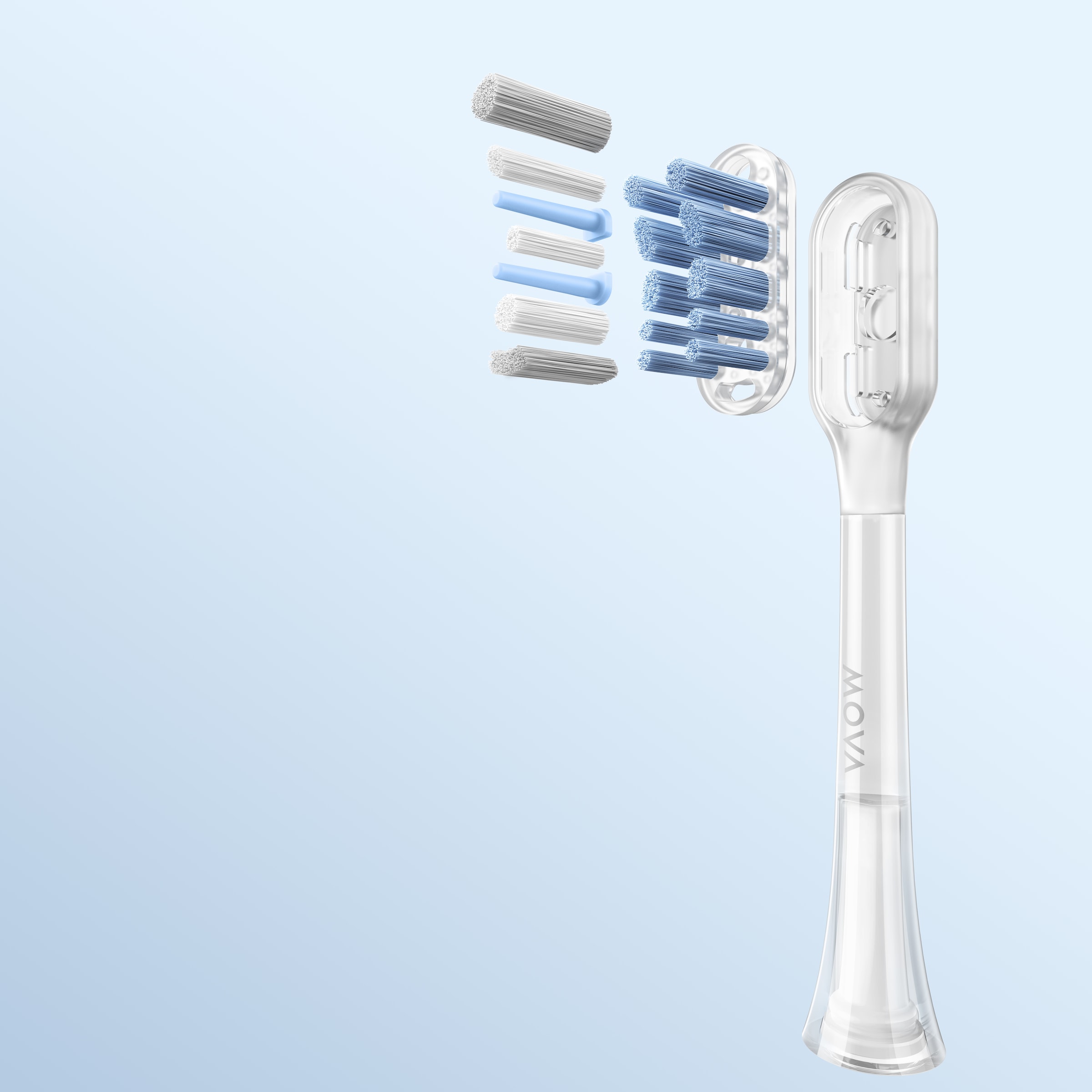 Dreame Elektrische Zahnbürste »MOVA Fresh Pro 3DClean™ Electric Toothbrush with App«, 2 St. Aufsteckbürsten, Akku hält 30 Tage, Intuitive Druckerkennung, App- und Bluetooth-fähig