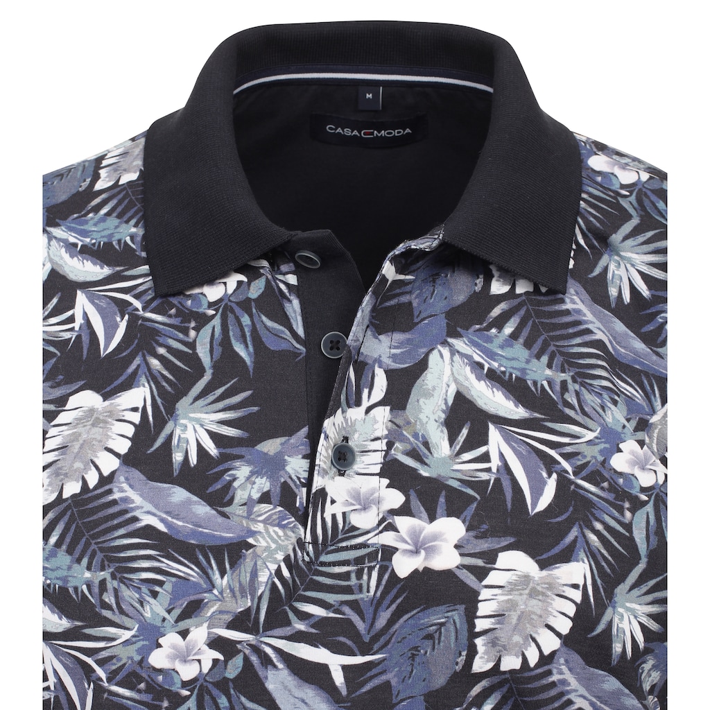 CASAMODA Poloshirt »CASAMODA Polo-Shirt Print«