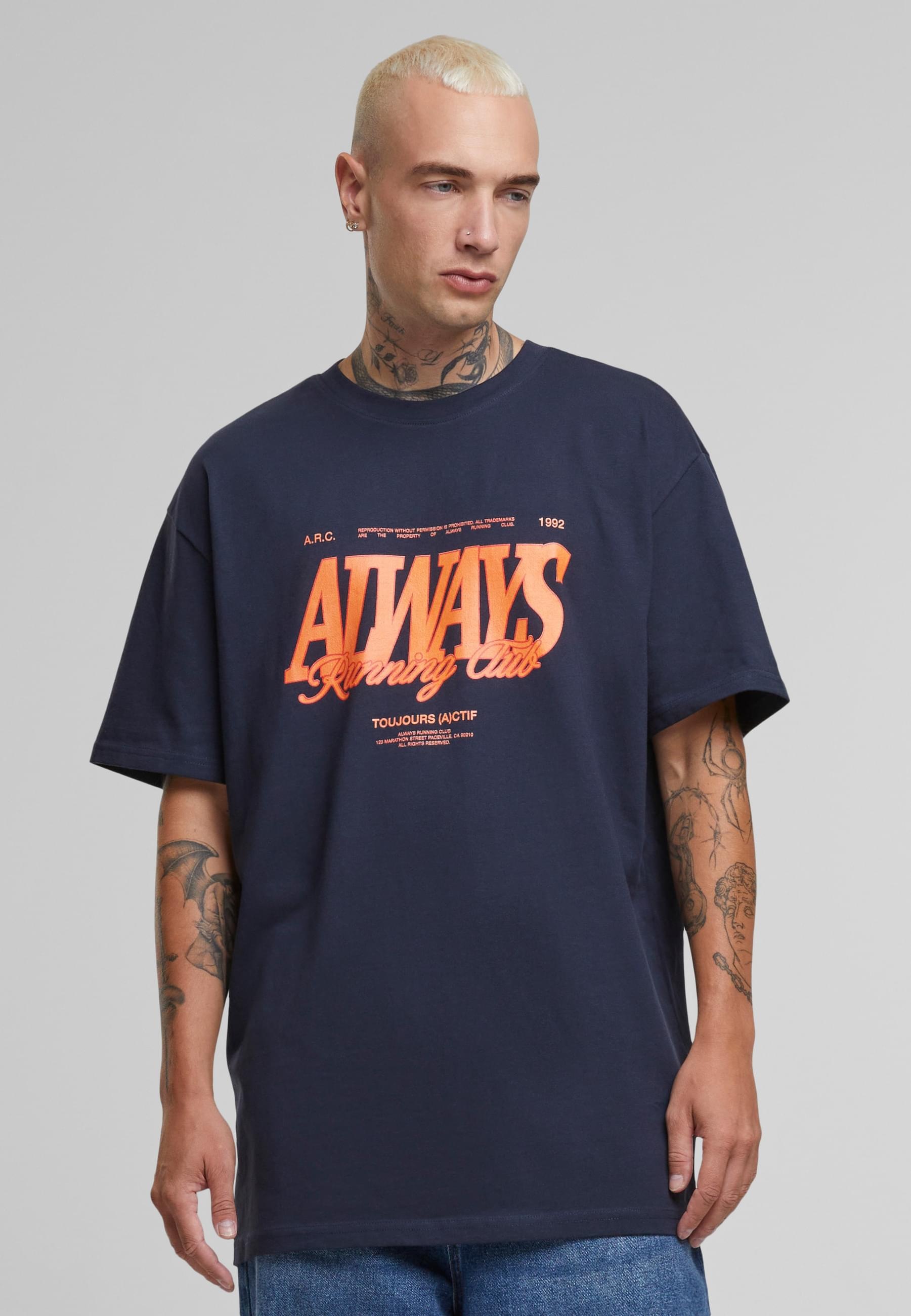 Upscale by Mister Tee T-Shirt »Upscale by Mister Tee Always Running Oversize Tee«, (1 tlg.)