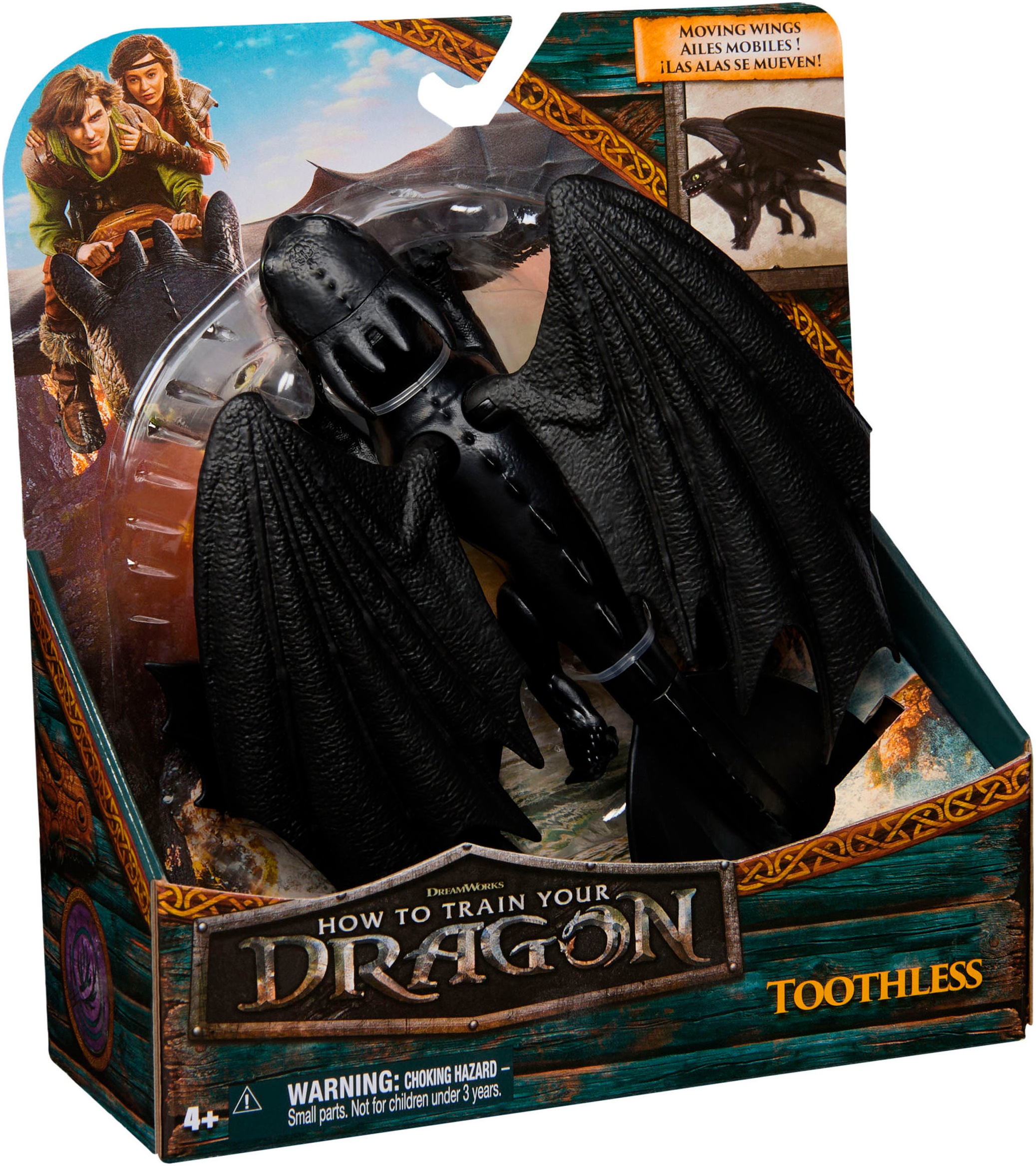Spin Master Spielfigur »Dragons Movie - Basic Dragons - Ohnezahn«