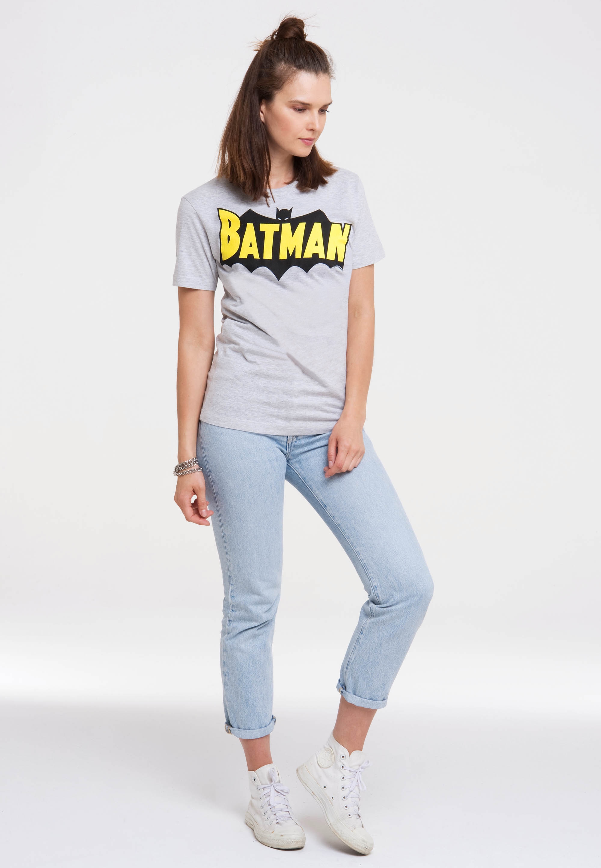 LOGOSHIRT T-Shirt "Batman Wings", mit trendigem Superhelden-Print günstig online kaufen