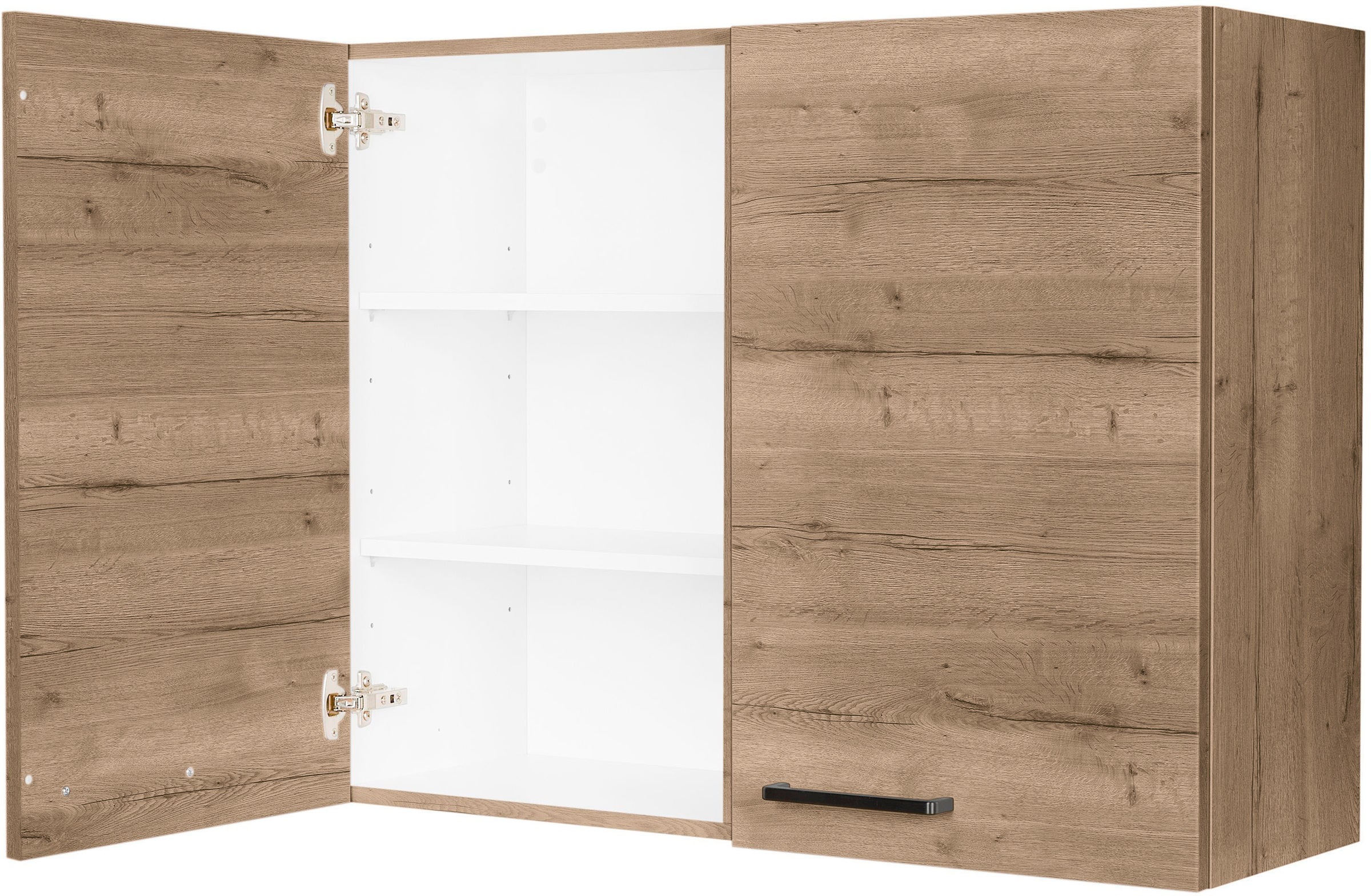 nobilia Hängeschrank ""Structura", vormontiert, mit zwei Einlegeböden,", Br günstig online kaufen