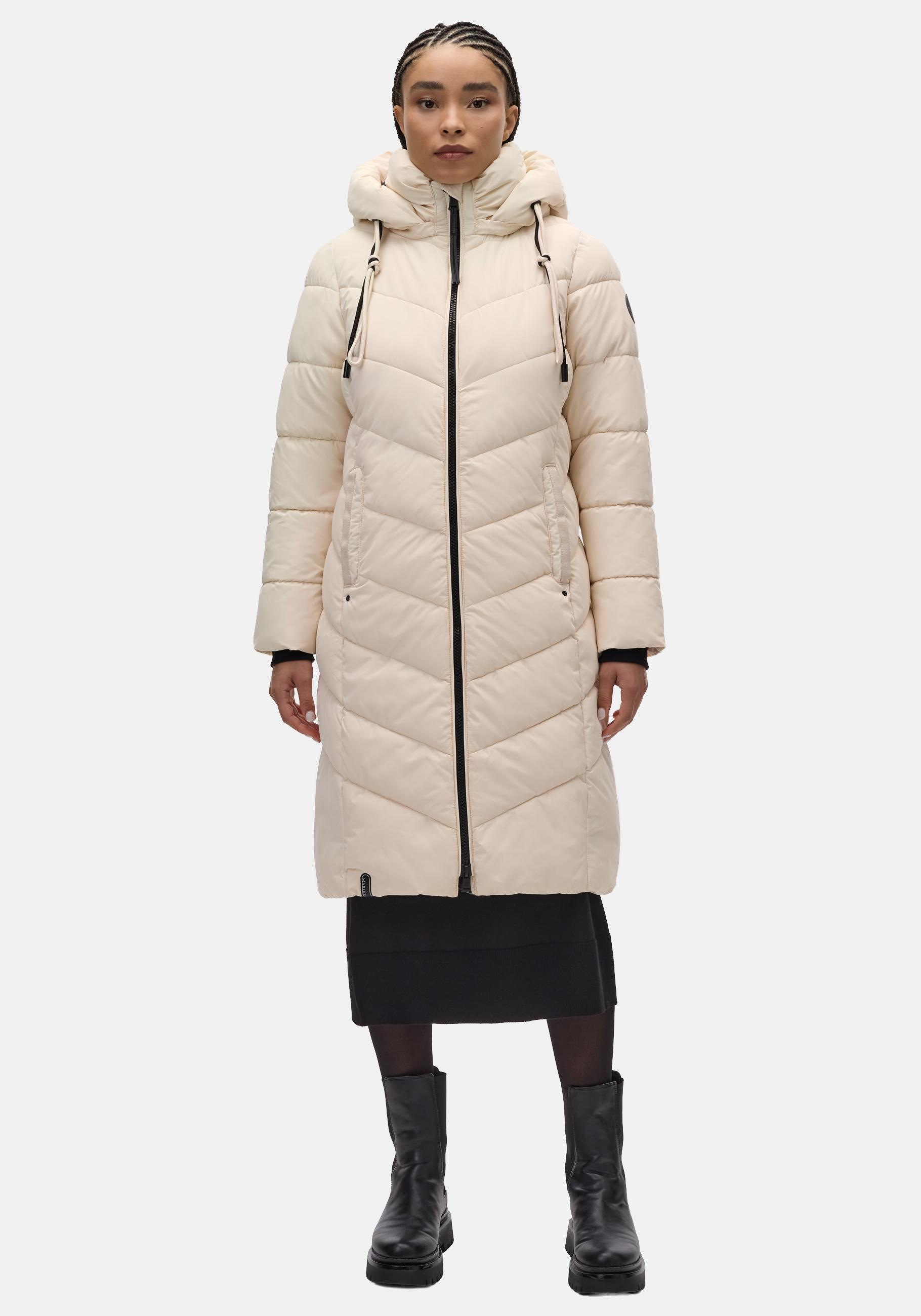 Marikoo Steppmantel "Sahnekatzii XIV-1" Wintermantel mit kuschlig warm wattiertem Kragen