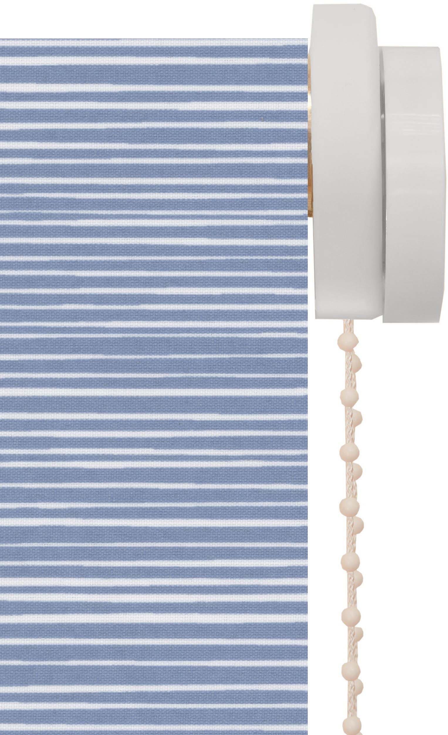 Thumbnail - sunlines Seitenzugrollo "StartUp Style Stripes", Lichtschutz, freihängend
