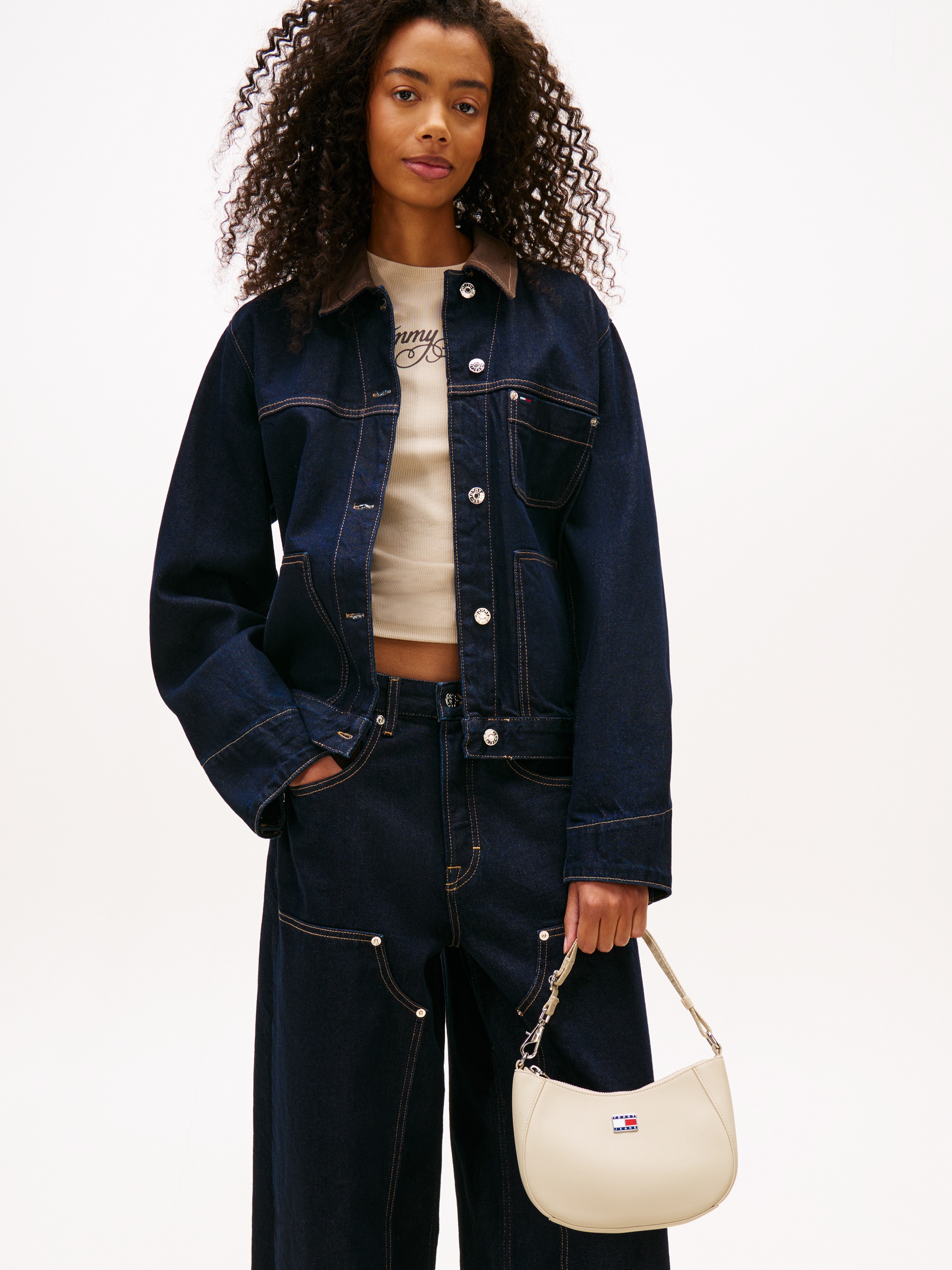 Tommy Jeans Schultertasche "TJW DAILY ELEVATED SHOULDER BAG", Damen Trageta günstig online kaufen