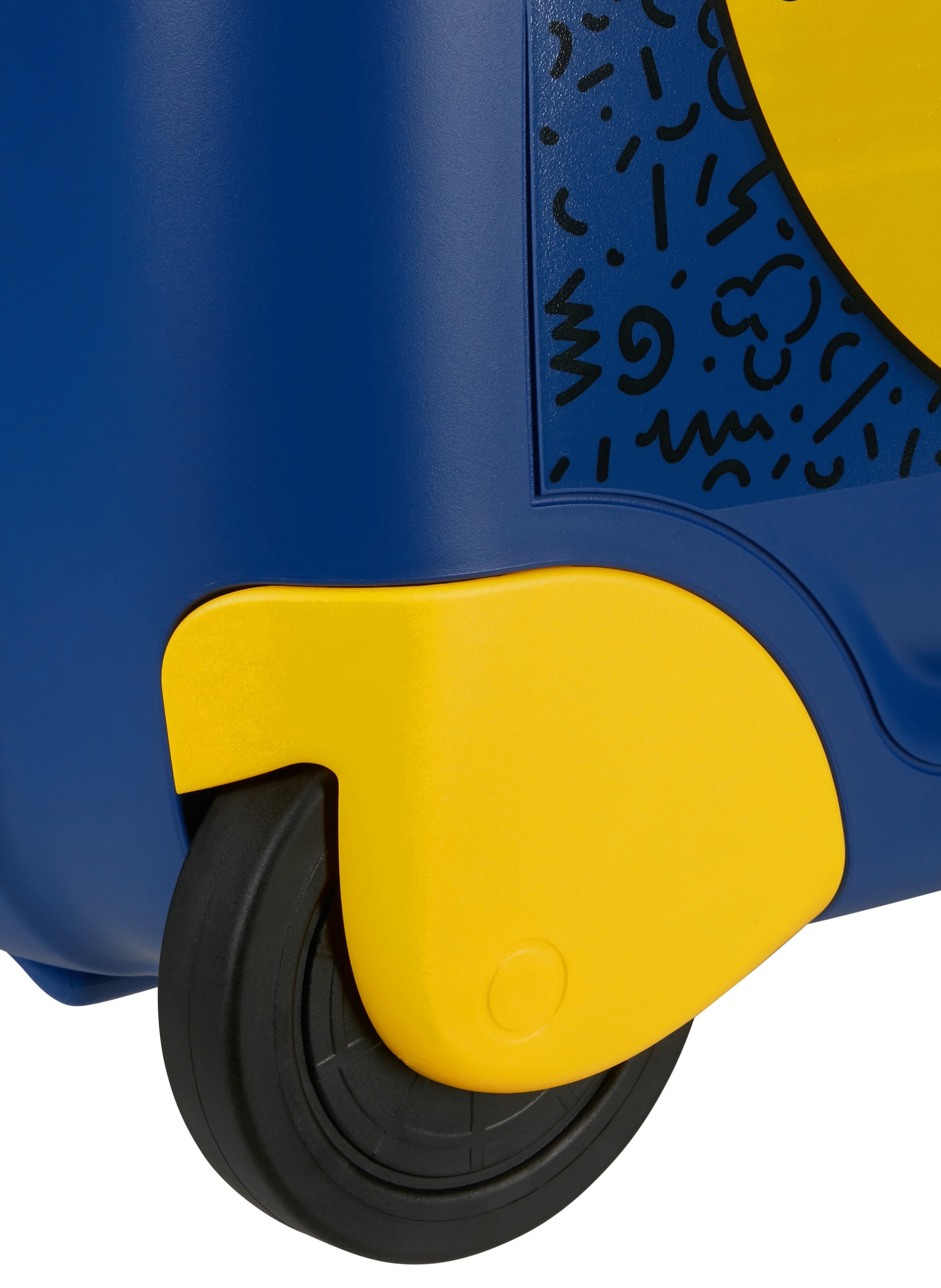 Samsonite Kinderkoffer »DREAM2GO DISNEY, MICKEY HAPPY« 30 l 4 Rollen Ride-On Koffer Kinder-Reisekoffer